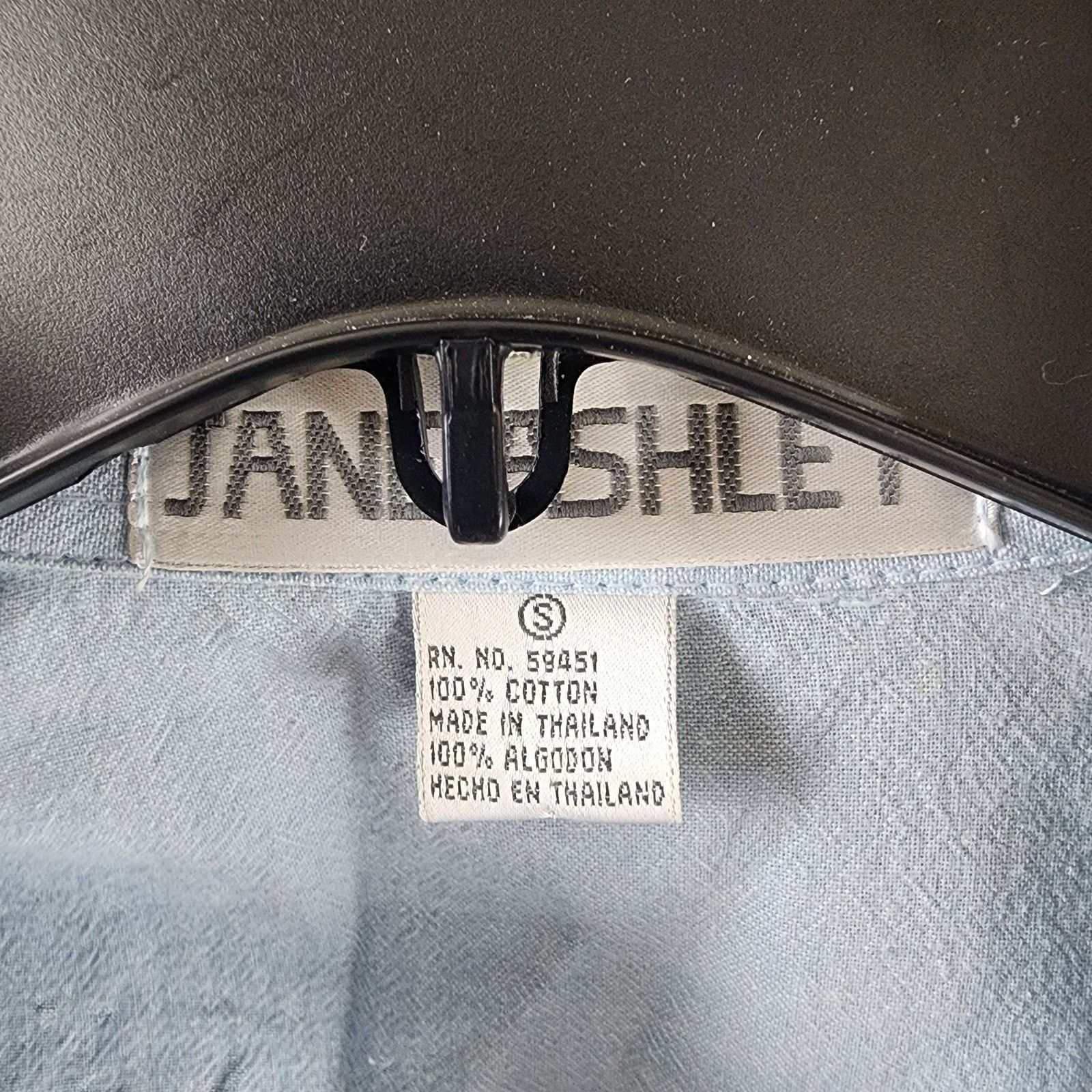 Other Jane Ashley Texas Western Shirt Lt Blue Embroidered Boots Size S / US 4 / IT 40 - 7 Thumbnail