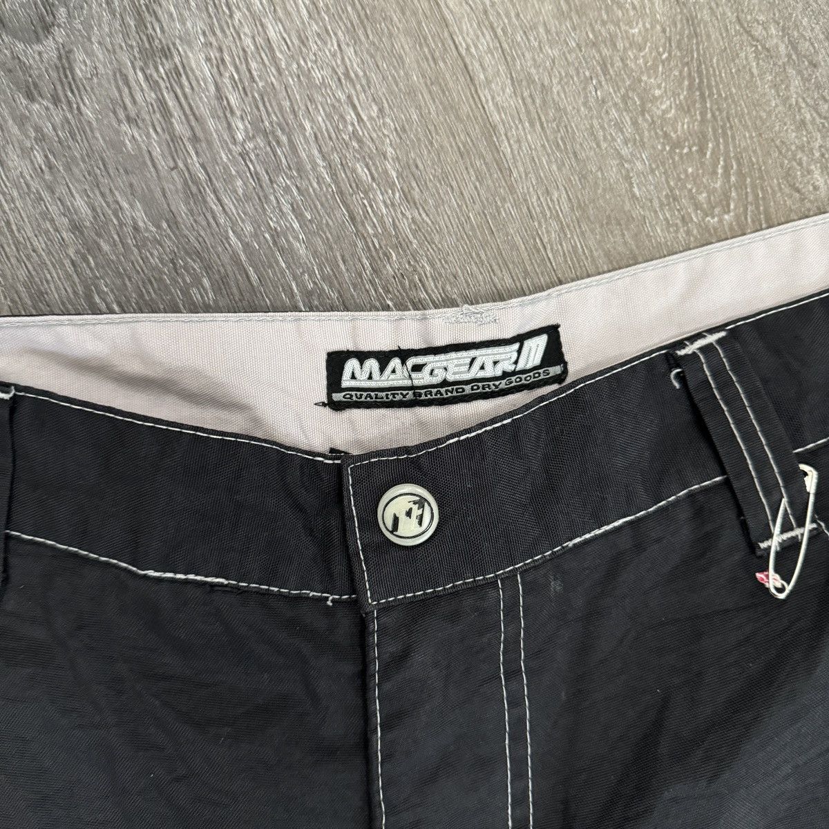 JNCO × Tripp NYC × Vintage Rare Vintage Macgear Rave wear baggy wide leg cargo zip off Size US 34 / EU 50 - 8 Thumbnail