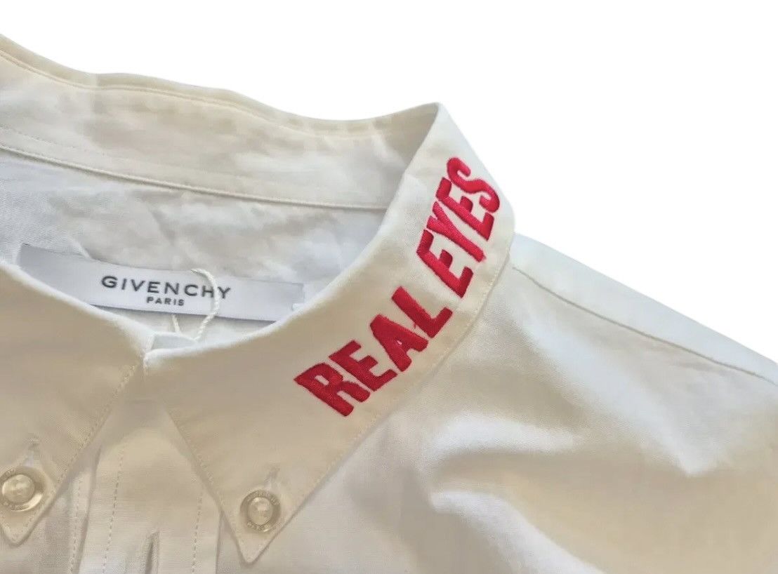 Givenchy Givenchy Riccardo Tisci Real Eyes T-Shirt Size US L / EU 52-54 / 3 - 3 Thumbnail