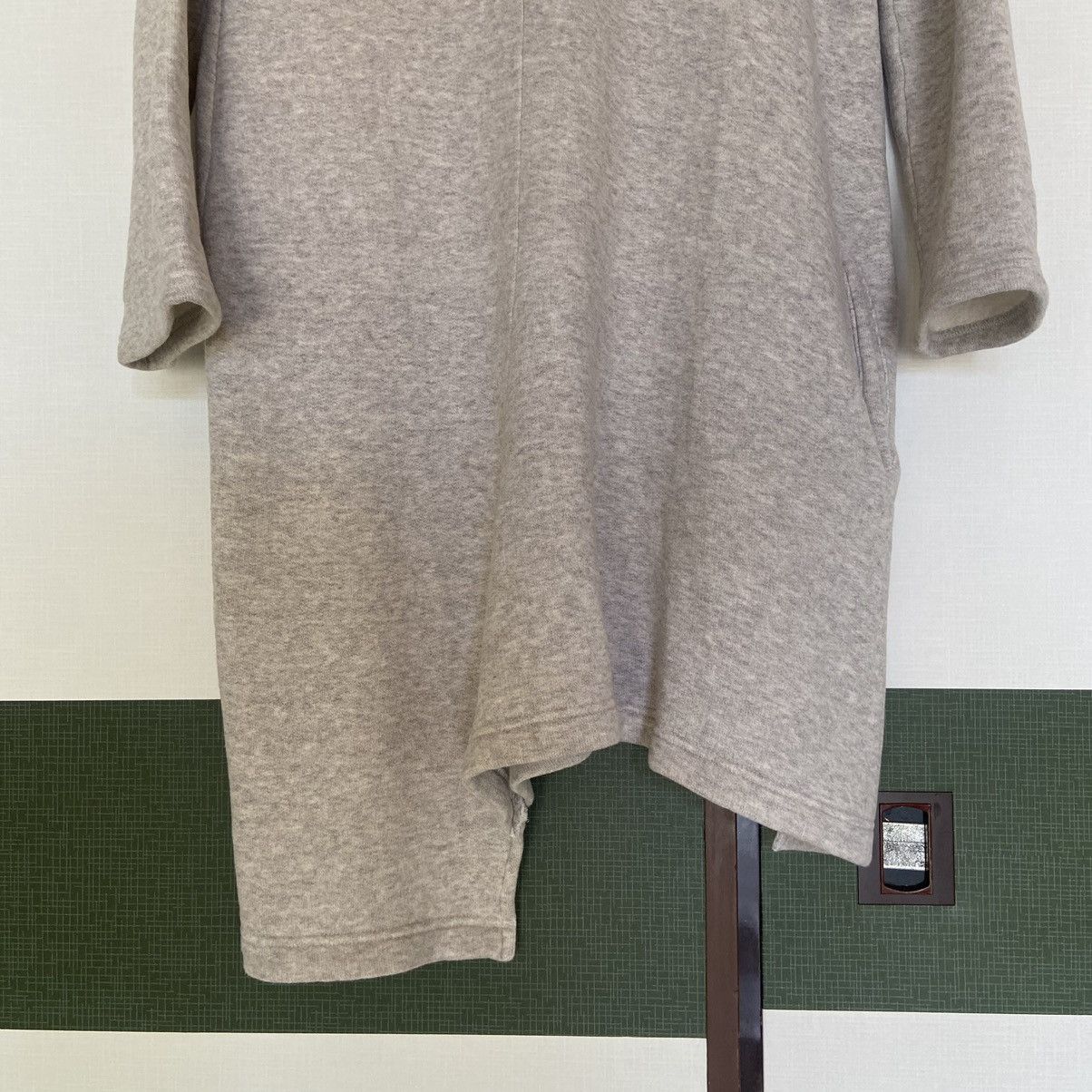 Y's × Yohji Yamamoto Y's Yohji Yamamoto Asymmetrical Sweater Pullover Dress Size ONE SIZE - 3 Thumbnail