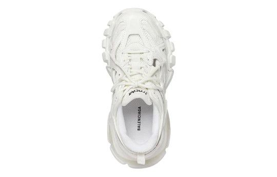 Balenciaga o1mt1gz0325 KIDS Track.2 Sneakers in White Size US 5 / EU 37 - 4 Thumbnail