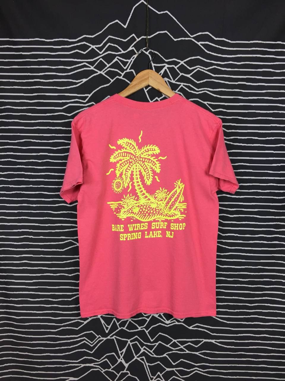 Vintage Bare Wires Surf Shop Spring Lake New Jersey Promo Tee Size US M / EU 48-50 / 2 - 1 Thumbnail