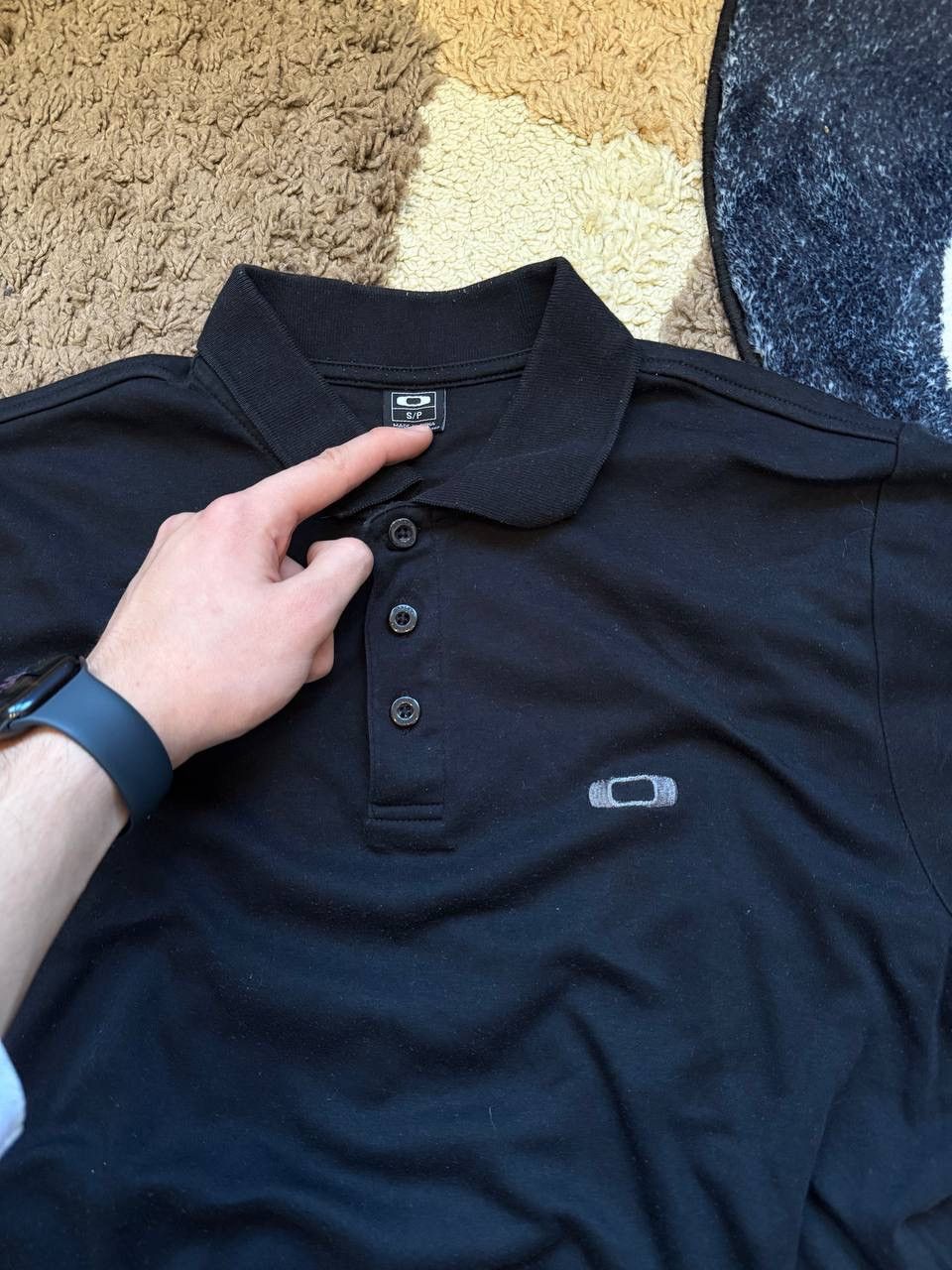 Oakley Vintage 2000s Oakley Icon Chest Logo Polo Shirt Rare Size US M / EU 48-50 / 2 - 2 Thumbnail
