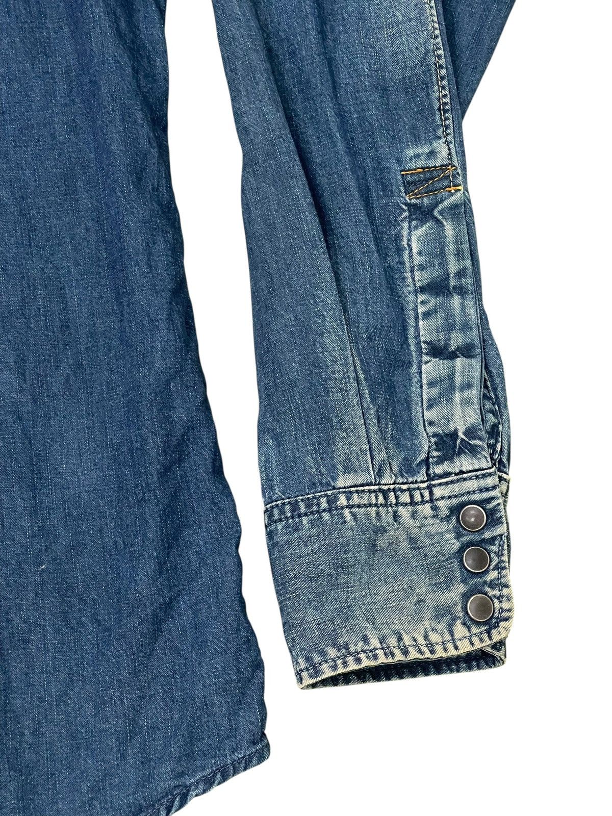 45rpm Indigo Blue 45rpm Westerner Pullover Shirt 7🟩0 Size US L / EU 52-54 / 3 - 7 Thumbnail