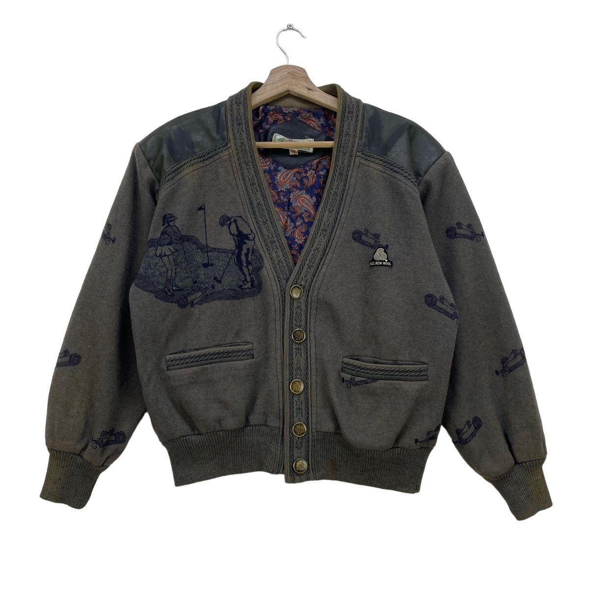 Japanese Brand Vintage Japanese Brand Comoda Printed Jacket Size US M / EU 48-50 / 2 - 1 Thumbnail
