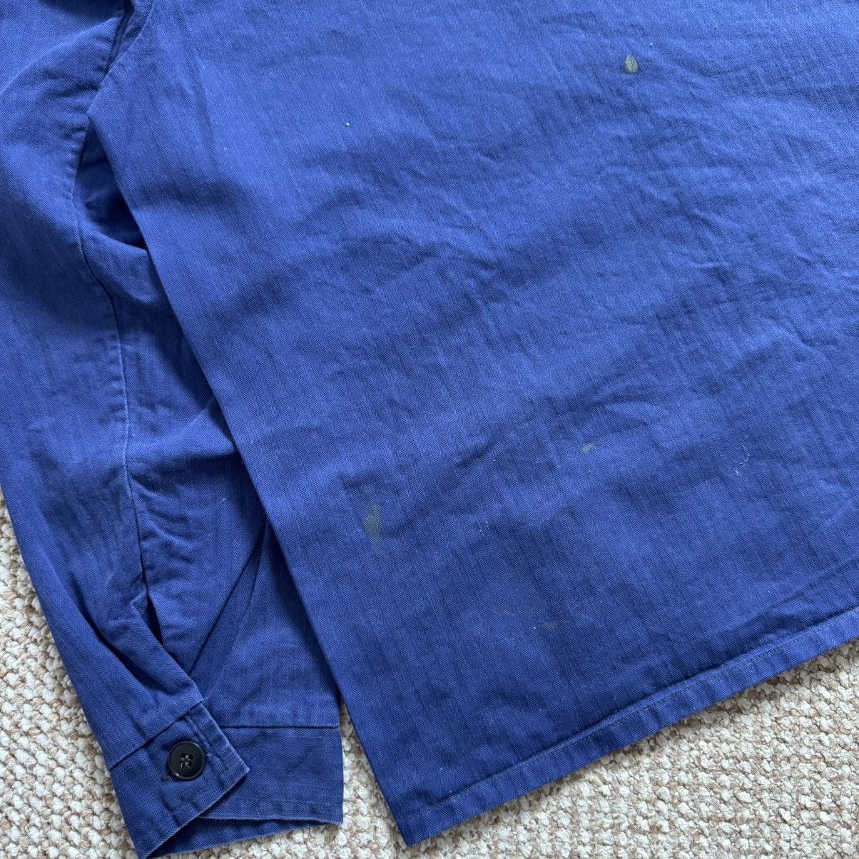 Le Laboureur Sun faded french hbt vintage works sanfor jacket Size US L / EU 52-54 / 3 - 11 Thumbnail