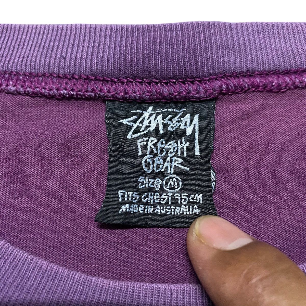 Stussy Rare‼️🔥Vintage Stüssy 8 Ball Pigment Dyed T-shirt Size US M / EU 48-50 / 2 - 5 Thumbnail