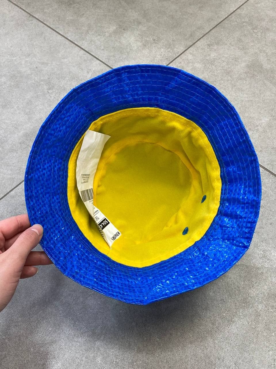 Ikea × Virgil Abloh Ikea by Virgil Abloh Bucket Hat KNORVA Size ONE SIZE - 6 Thumbnail