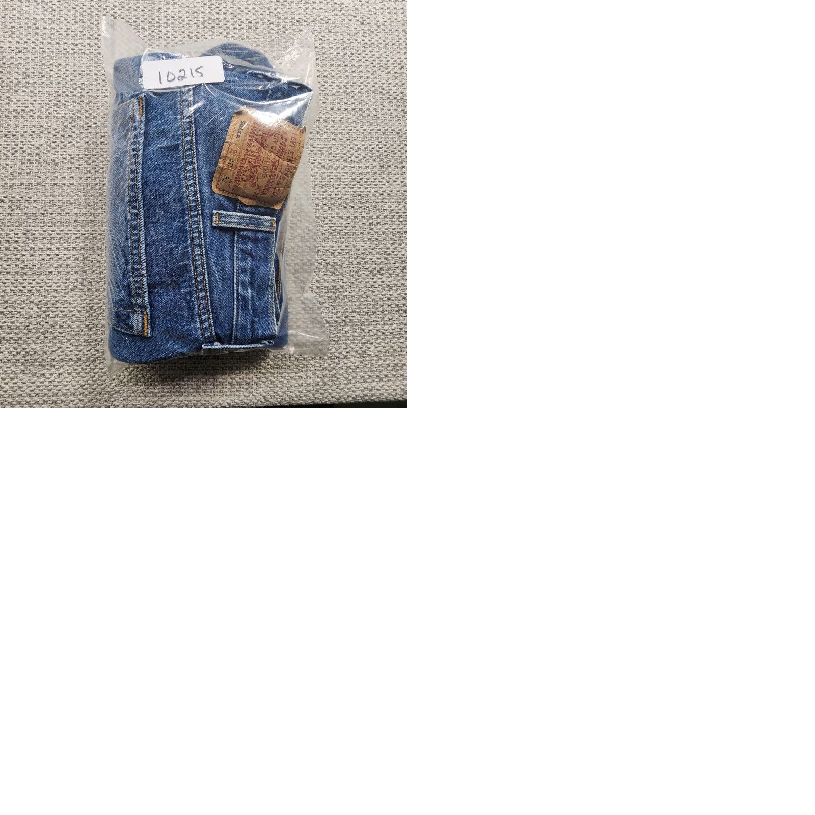 Levi's VINTAGE Levis 501xx Shorts Mens 40 Blue Denim Carpenter Utility Pocket Button Fly 5-Pocket Denim Workwear Summer Casual Mens Size US 40 / EU 56 - 9 Thumbnail