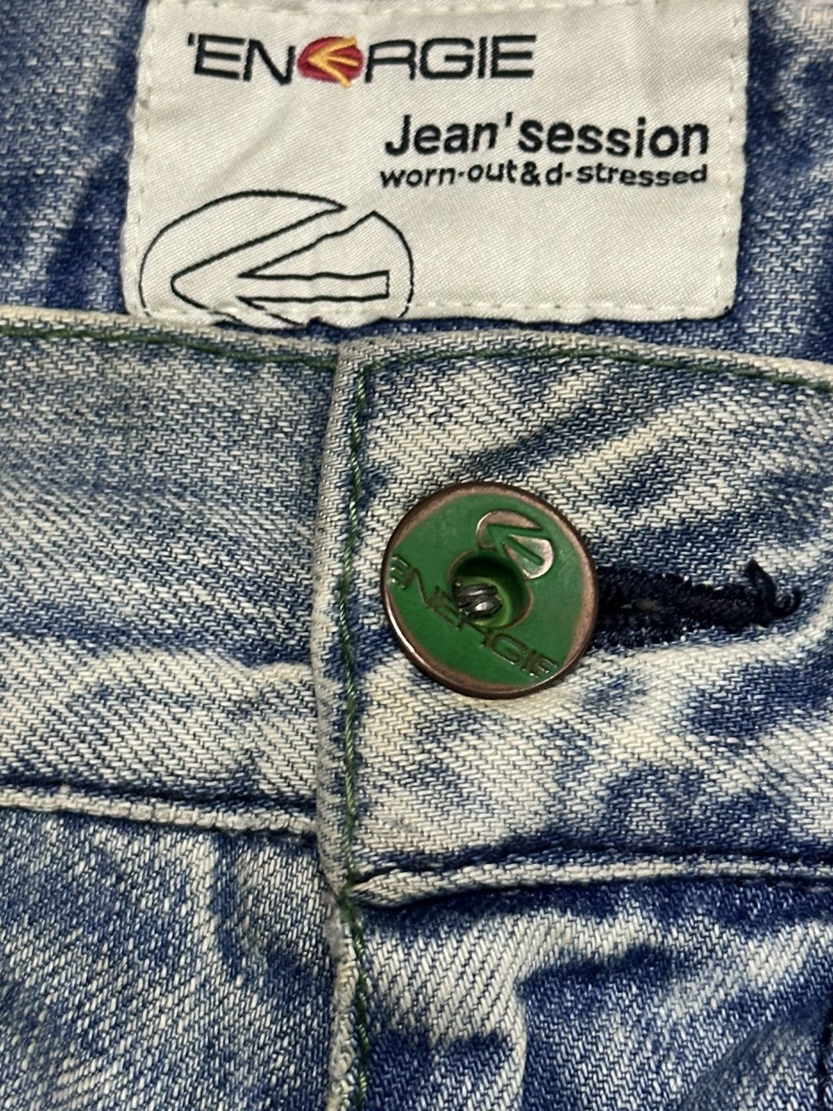 Energie Distressed Vintage Energie Jean With Baggy Loose Style Faded Size US 32 / EU 48 - 7 Thumbnail