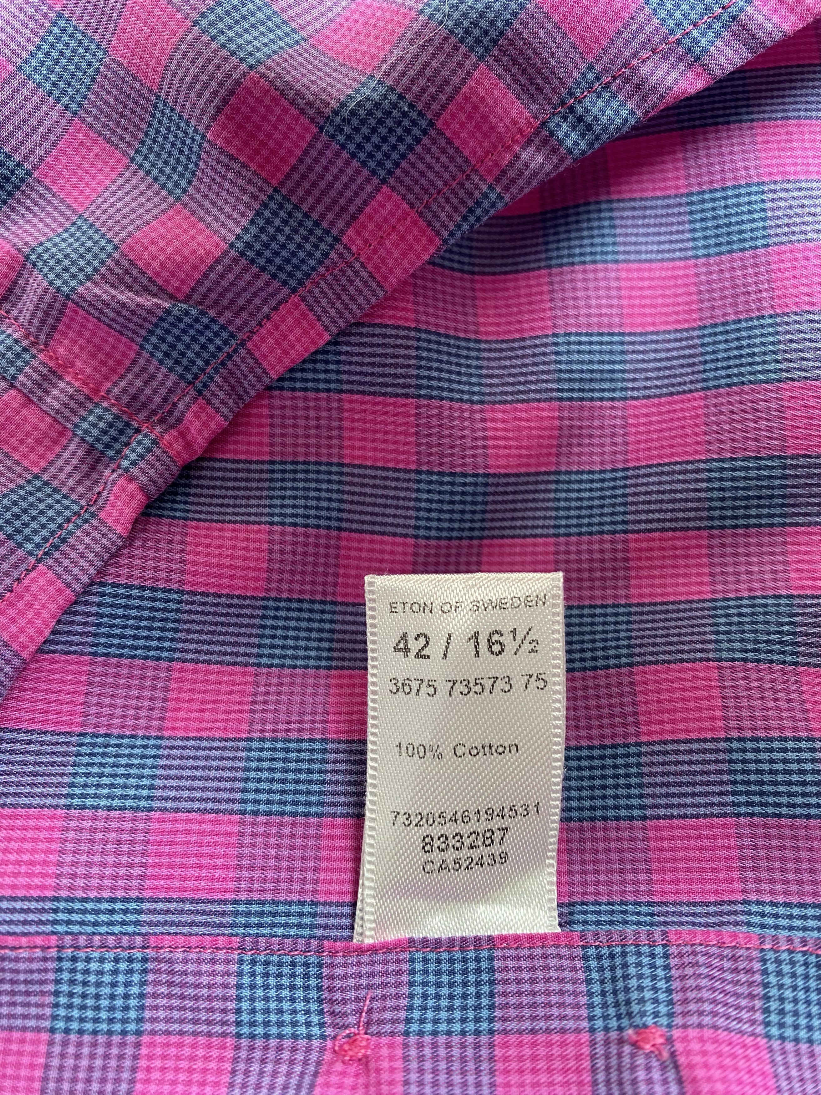 Eton Eton Pink Shirt Size US M / EU 48-50 / 2 - 6 Thumbnail