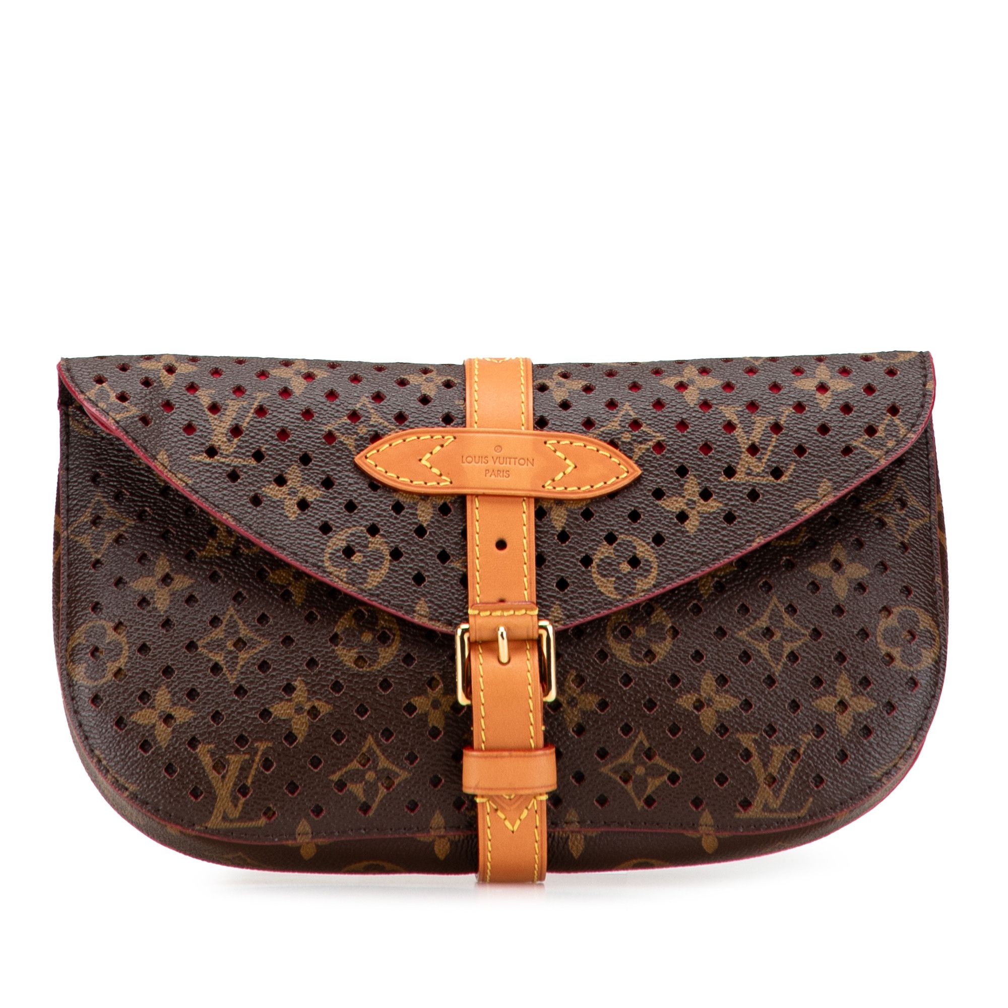 Louis Vuitton Louis Vuitton Monogram Flore Saumur Clutch Size ONE SIZE - 1 Thumbnail