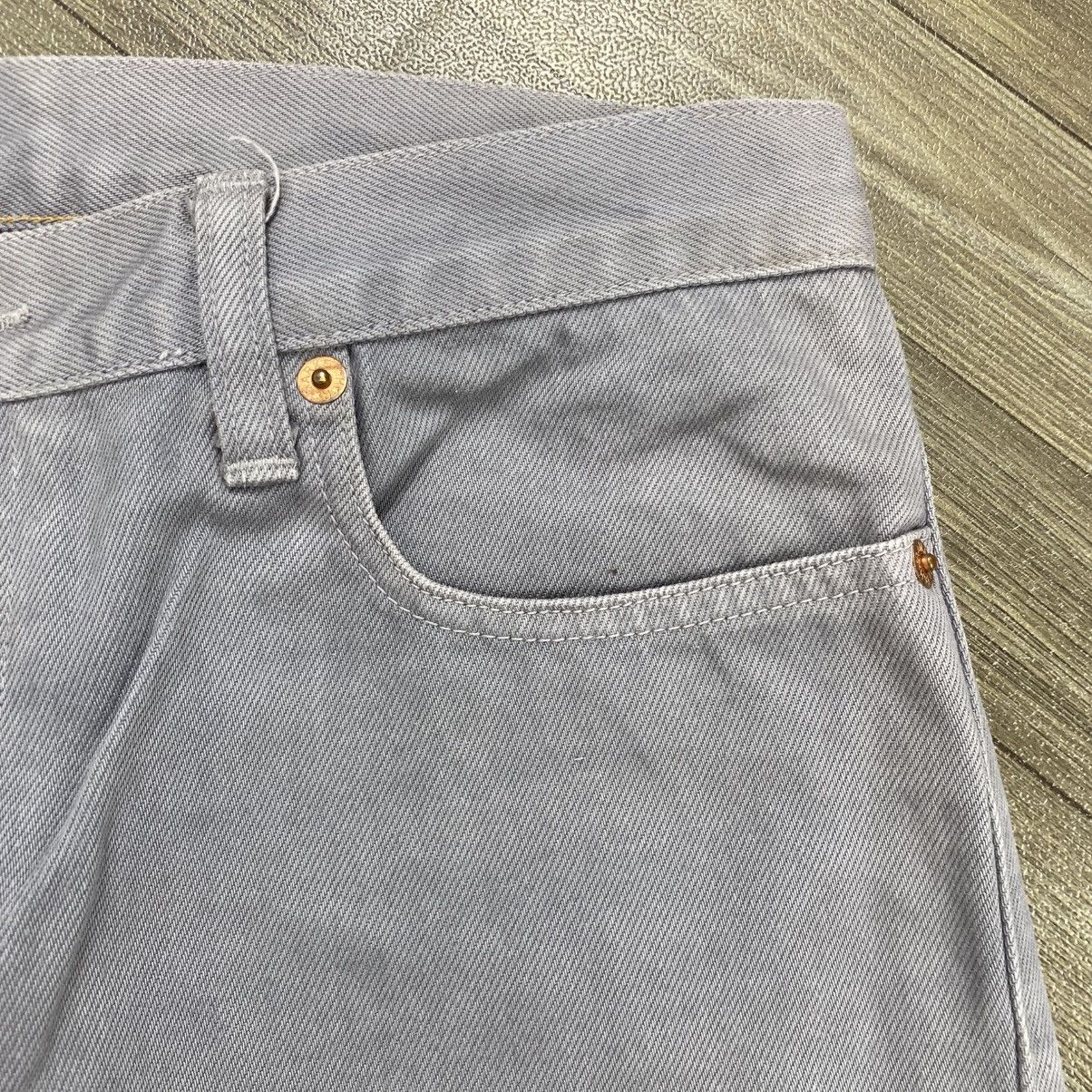 Blue Blue Japan Vintage HR Market Blue Blue Japan Grey Denim Pants Size US 32 / EU 48 - 5 Thumbnail