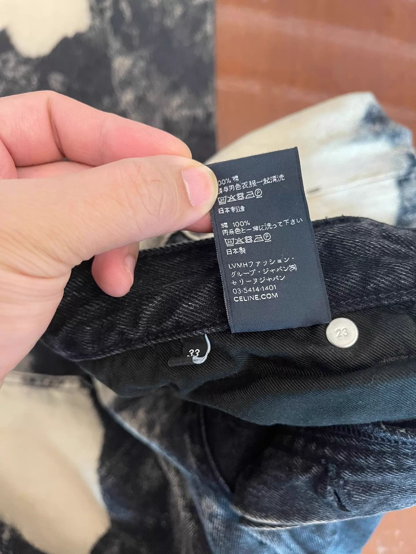 Celine CELINE tie-dye pants 33 Size US 33 - 7 Thumbnail