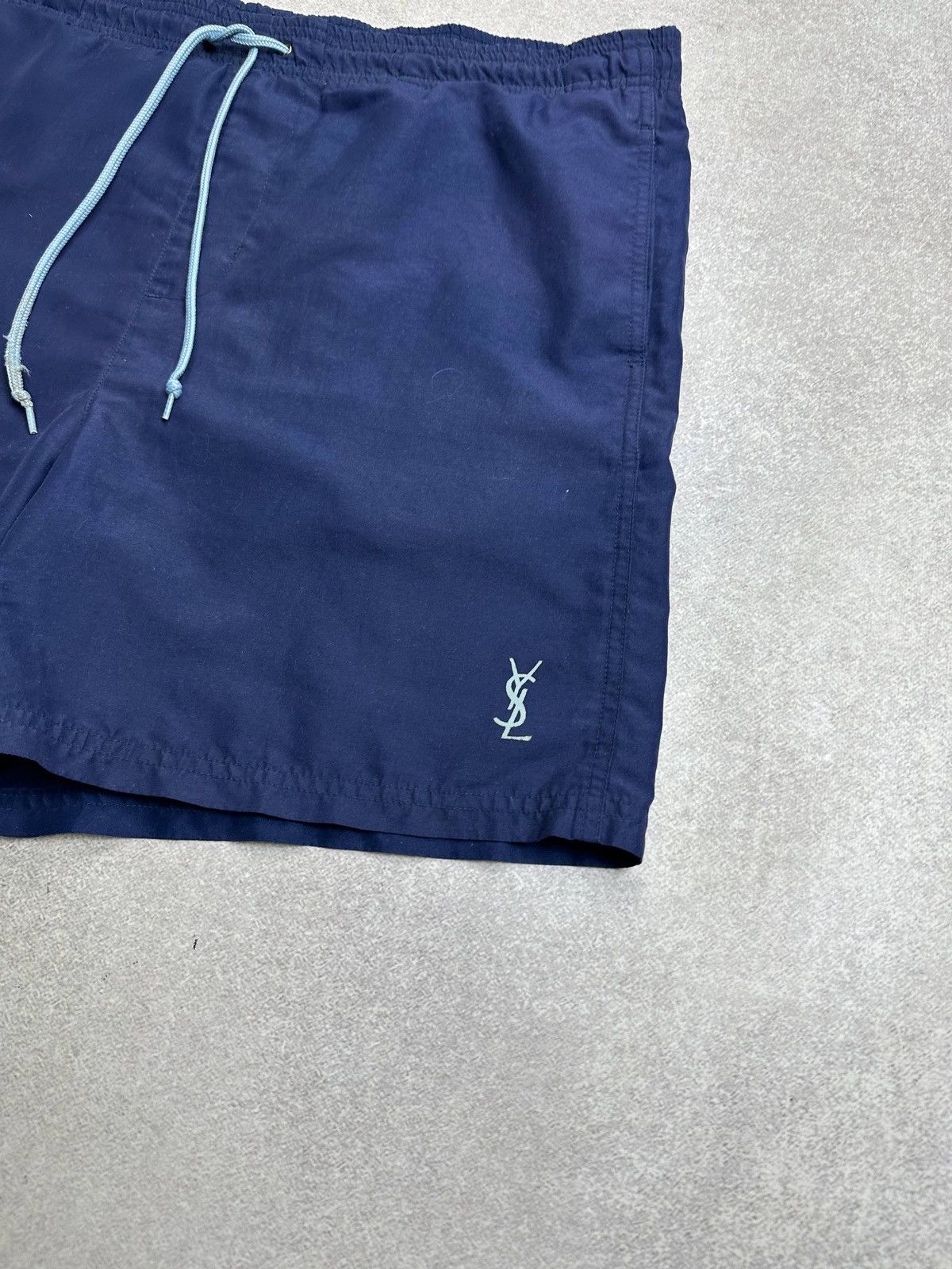 Yves Saint Laurent Vintage YSL Yves Saint Laurent Nylon Swimming Shorts Rare M Size US 32 / EU 48 - 3 Thumbnail