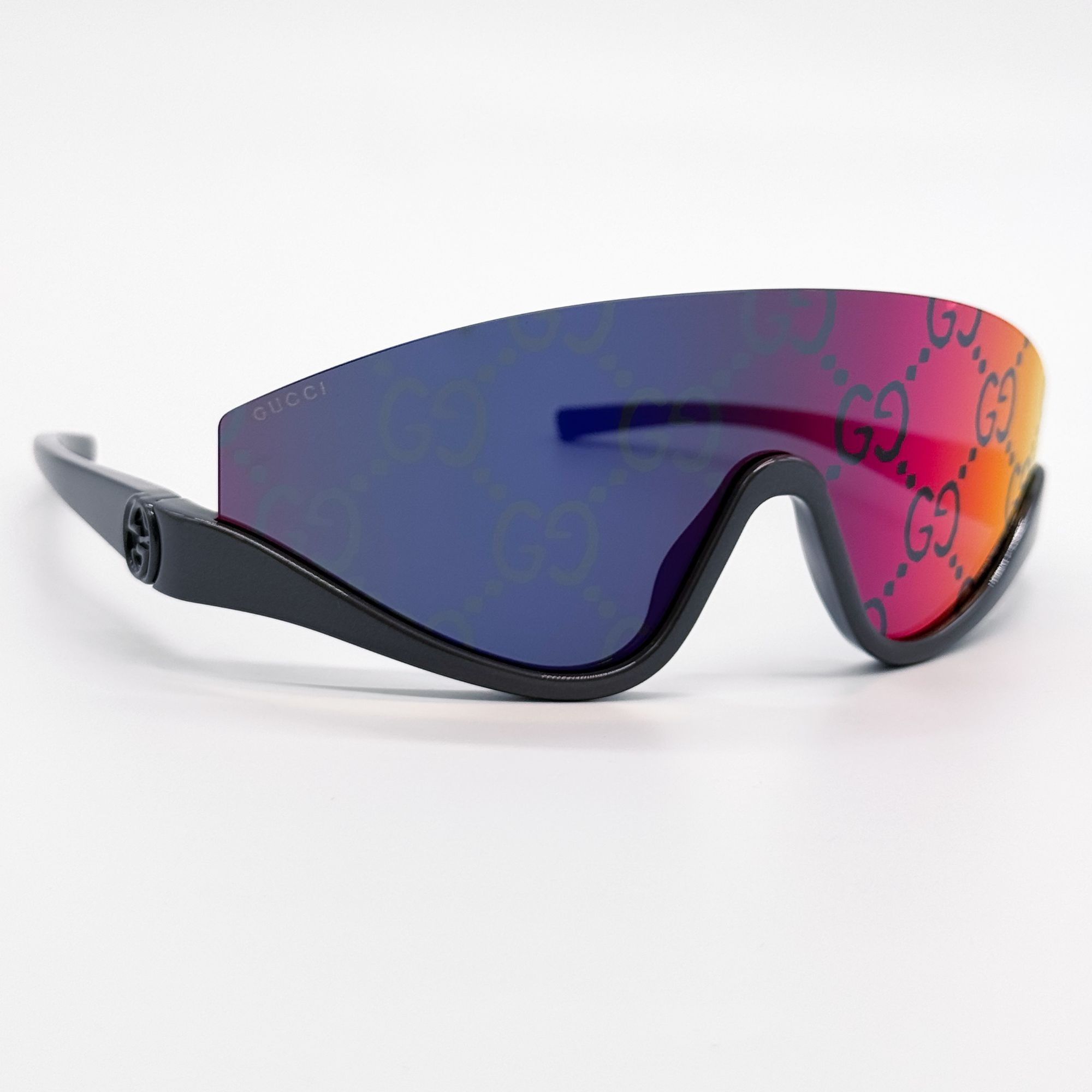 Gucci NEW GUCCI SUNGLASSES GG1650S 009 SHIELD MULTICOLOR UNISEX Size ONE SIZE - 6 Thumbnail