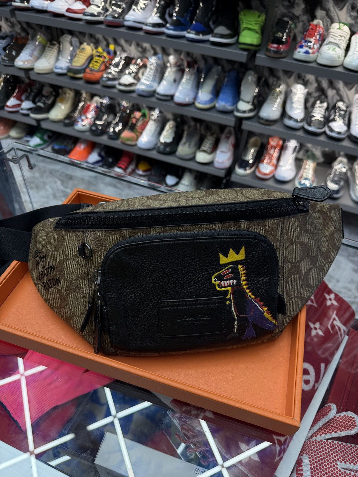 Coach Coach X Jean-Michel Basquiat Track Belt Bag Size ONE SIZE - 1 Thumbnail