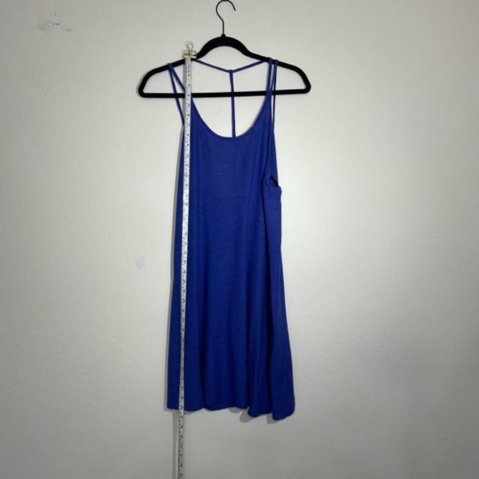 Other Michelle by Comune Royal Blue Strappy Back Swing Dress NWT Size S / US 4 / IT 40 - 2 Thumbnail