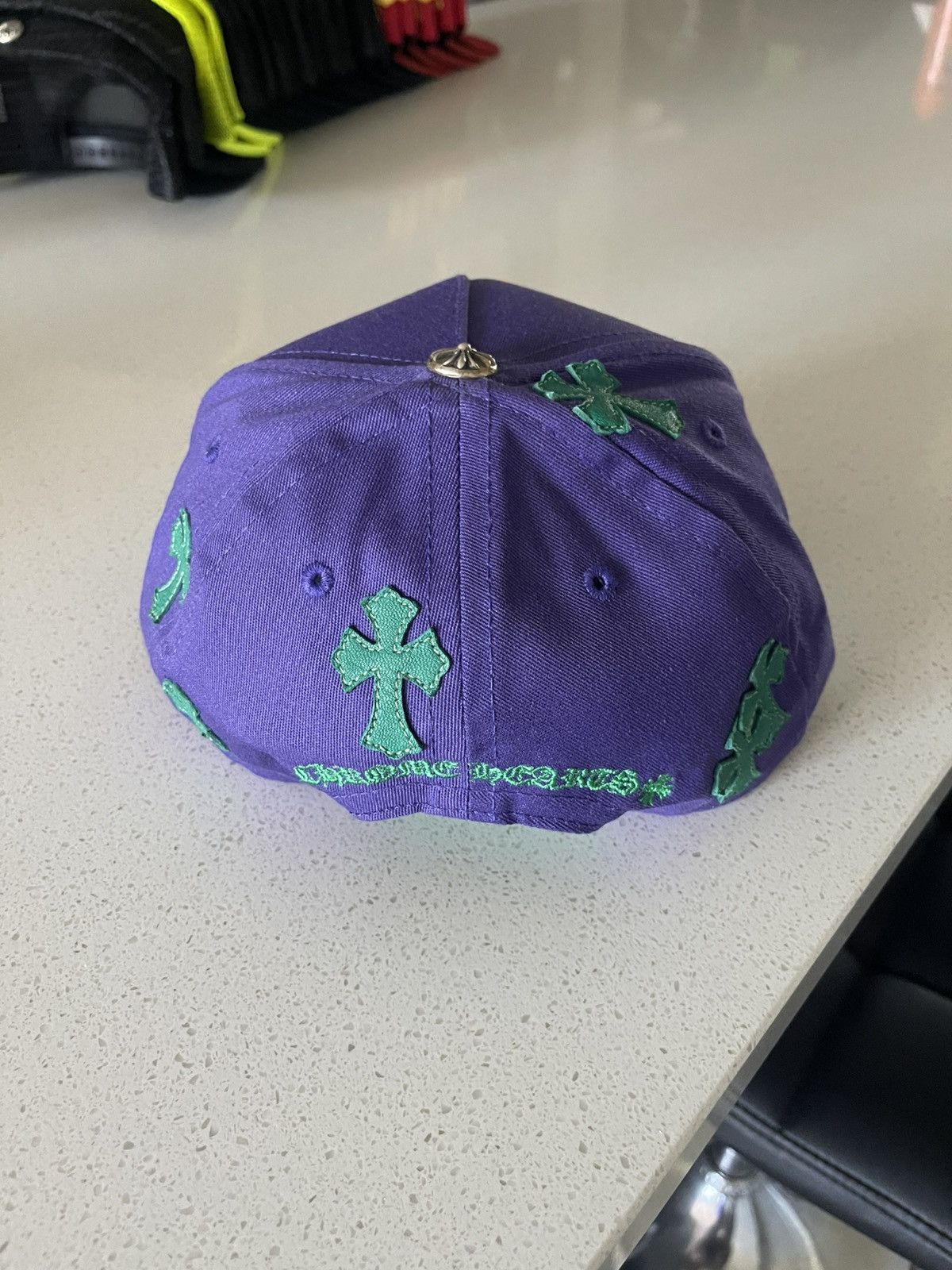 Chrome Hearts Chrome Hearts Patched Hat Purple Green Size ONE SIZE - 6 Thumbnail