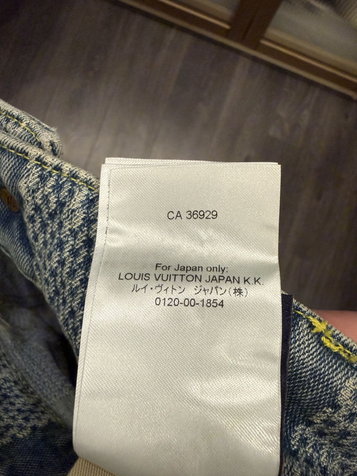 Louis Vuitton Louis Vuitton x Pharrell - 1st Fashion Show denim - 34 Size US 34 / EU 50 - 14 Thumbnail