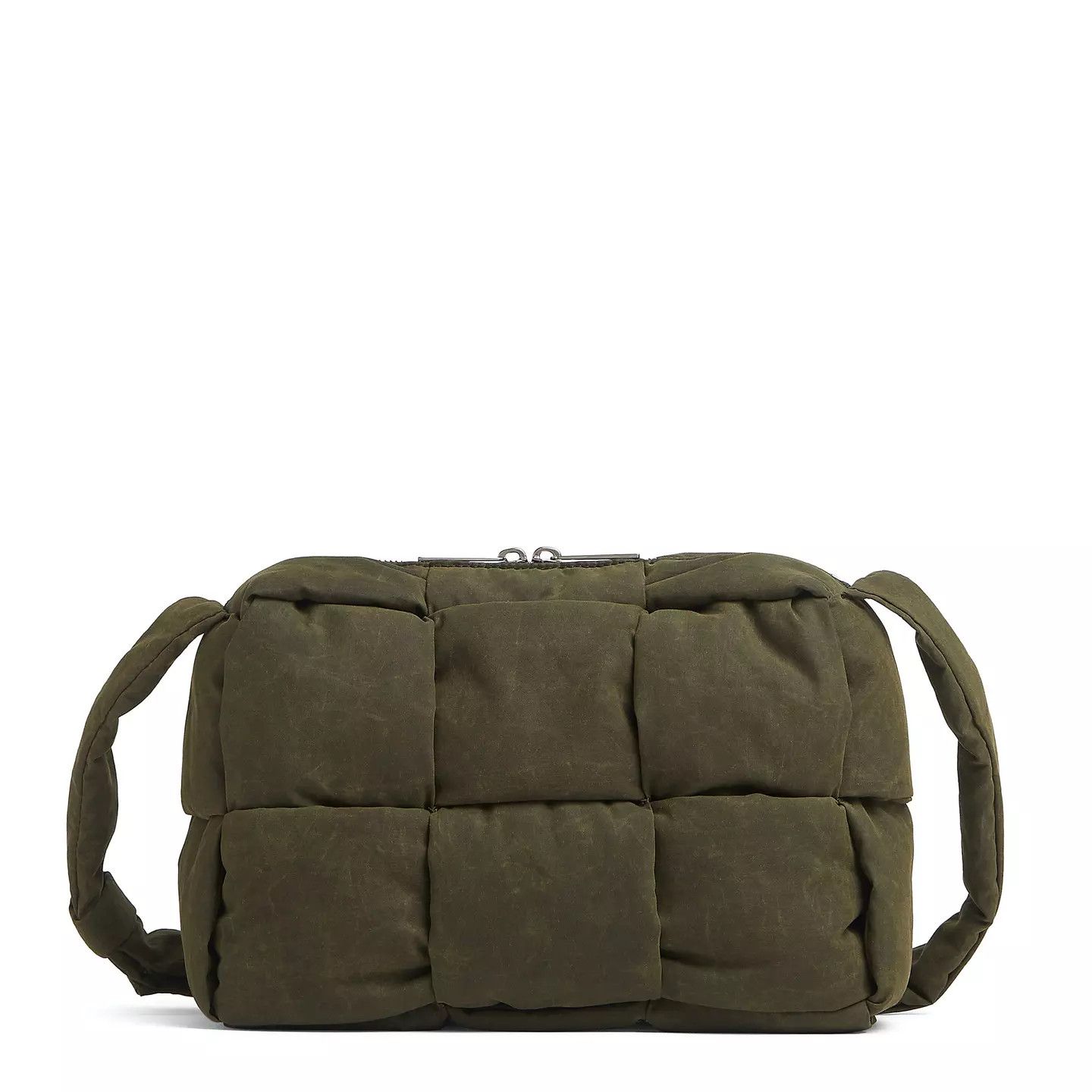 Bottega Veneta o1g2r1mq0426 Size: OS / Medium Acro Padded Camera Bag Green Size ONE SIZE - 2 Thumbnail