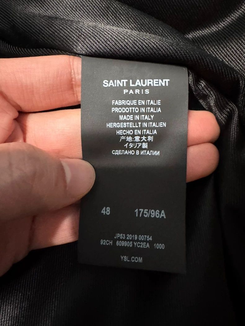 Yves Saint Laurent saint laurent Pilot Leather Jacket 2501-Nextarrow Size US M / EU 48-50 / 2 - 5 Thumbnail