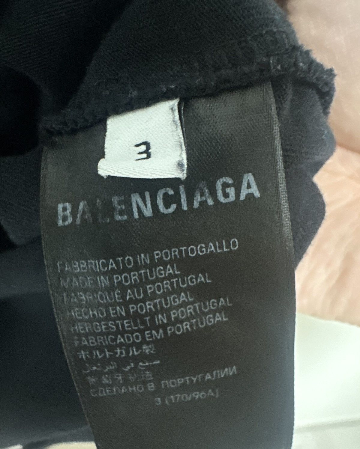 Balenciaga Balenciaga Crypto Tee Size US L / EU 52-54 / 3 - 8 Thumbnail
