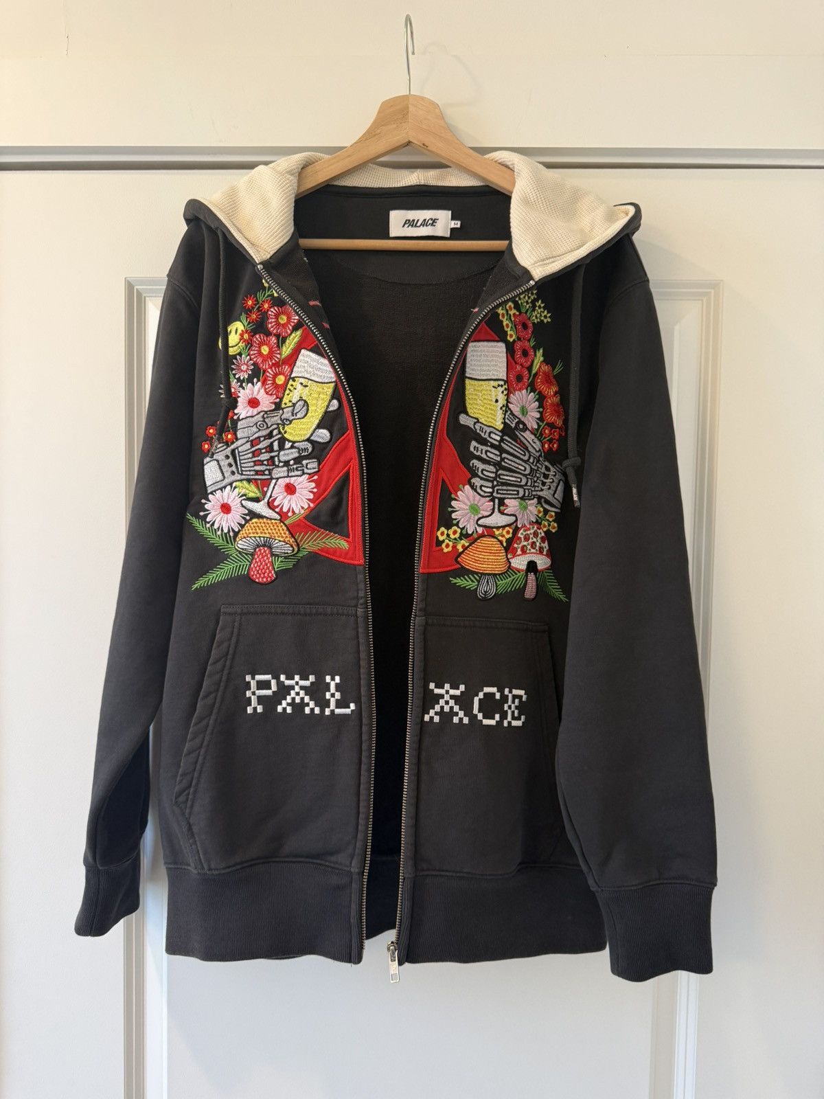 Palace Hippy Salute Zip Hood Size US M / EU 48-50 / 2 - 1 Thumbnail