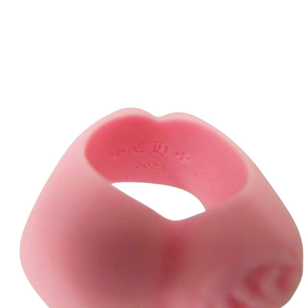 Chrome Hearts CHROME HEARTS HEART PLASTIC RING Pink Size 15 Size ONE SIZE - 4 Thumbnail