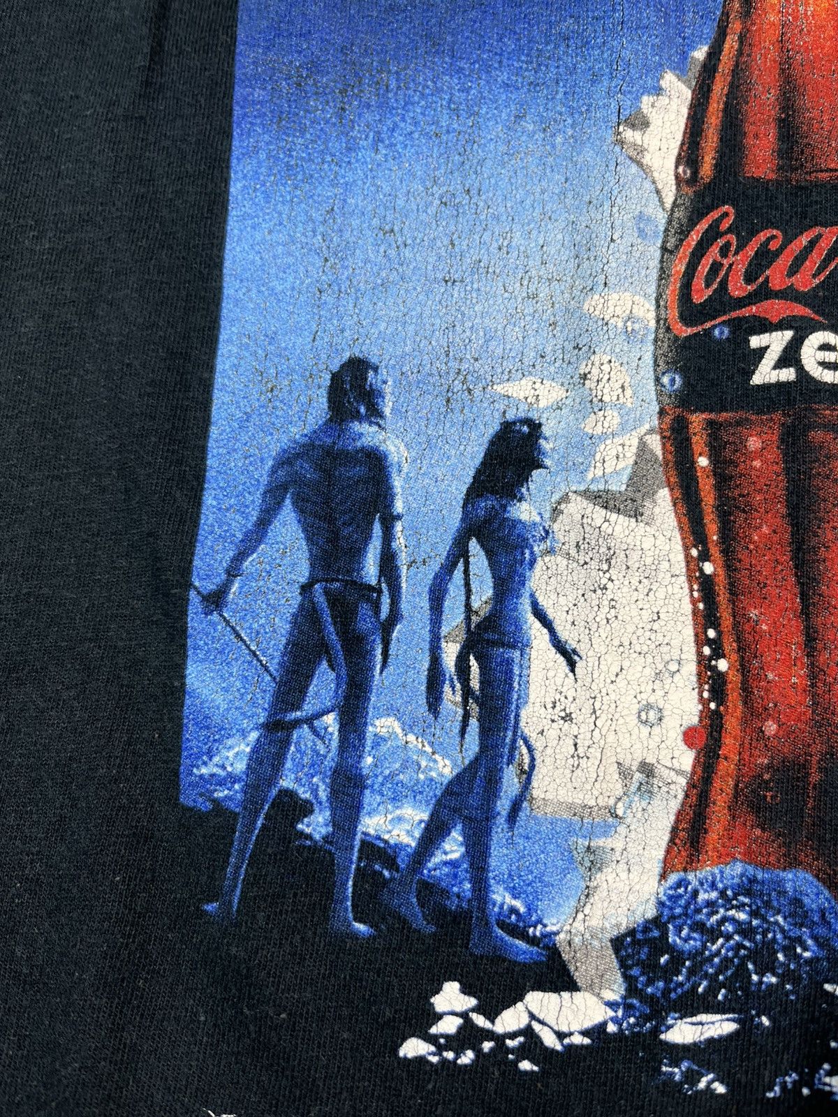 Coca Cola Vintage AVATAR Promo By Coca Cola Zero Very Rare T Shirt Size US M / EU 48-50 / 2 - 7 Thumbnail