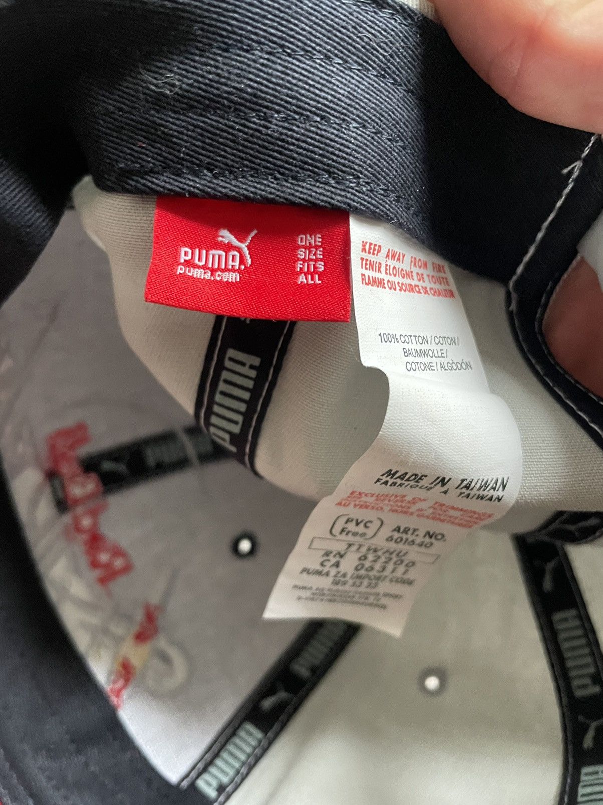 Puma × Red Bull Puma Red Bull Racing AirRace Crew Hat Cap World Series Size ONE SIZE - 5 Thumbnail