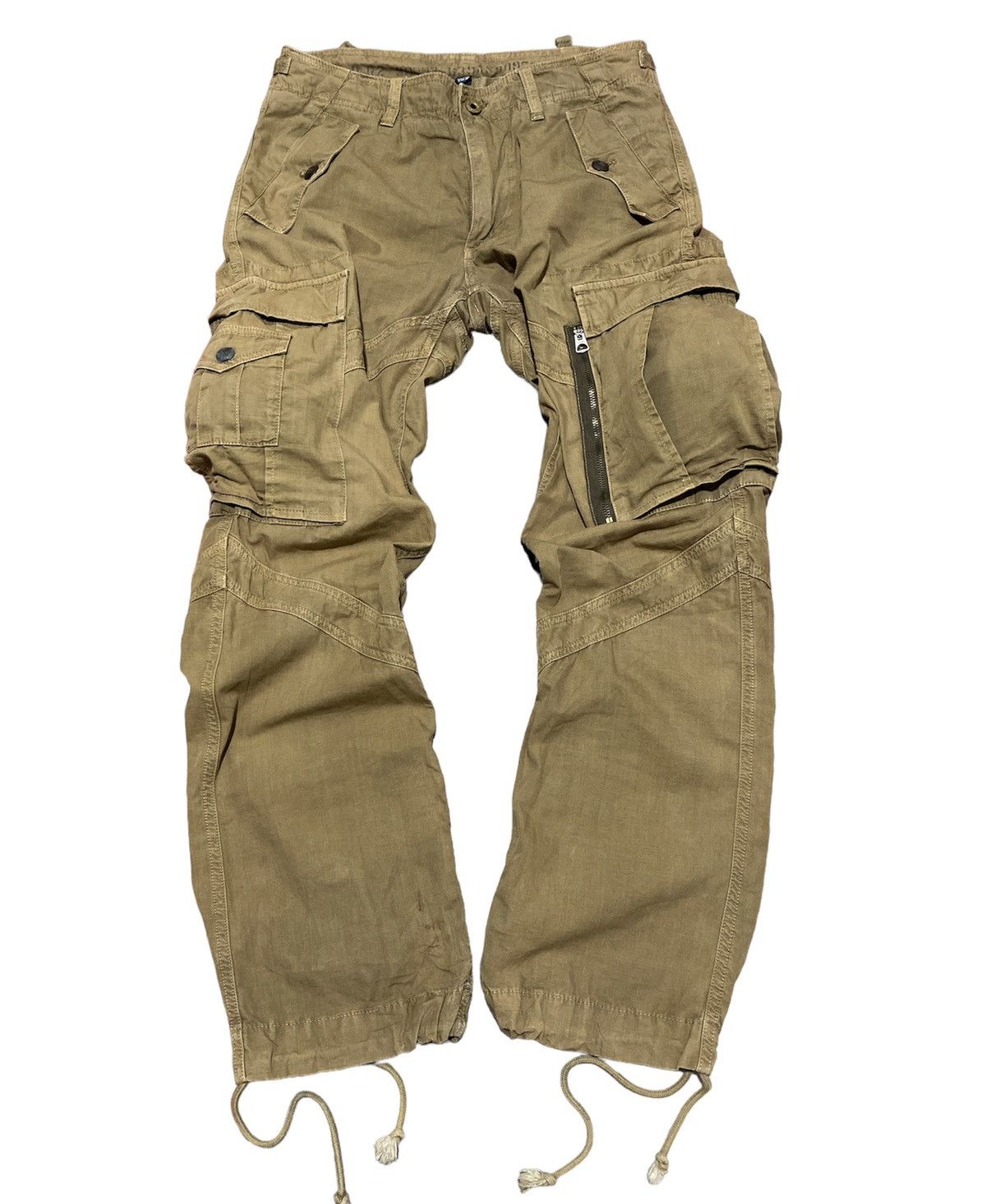 Image of Polo Ralph Laurent Military Cargo Pocket Pants in Brown, Men's (Size 30)