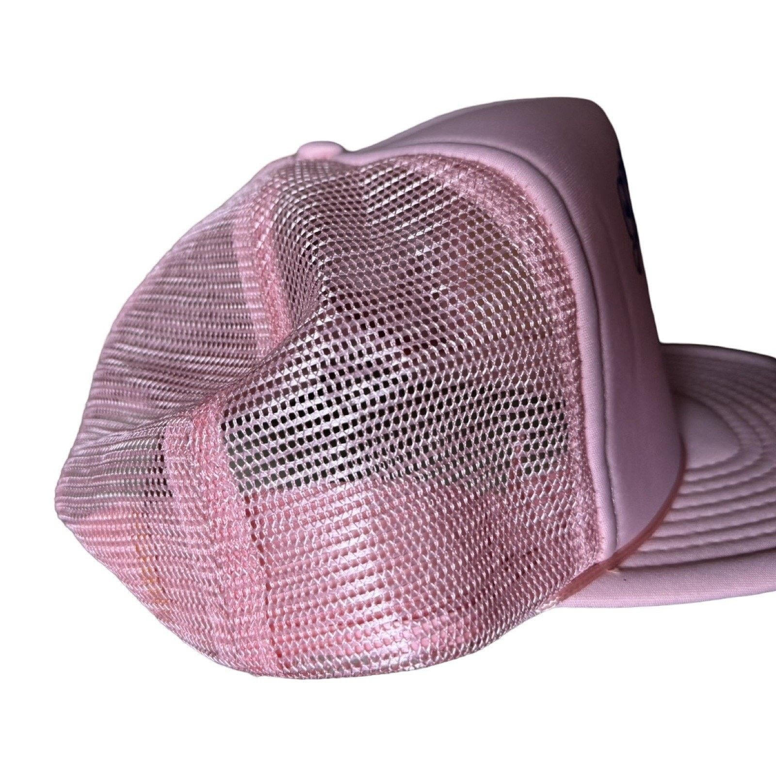 Vintage Vintage 1993 Sky Fest NY Pink Trucker Cap Mens OSFA Pig Size ONE SIZE - 6 Thumbnail