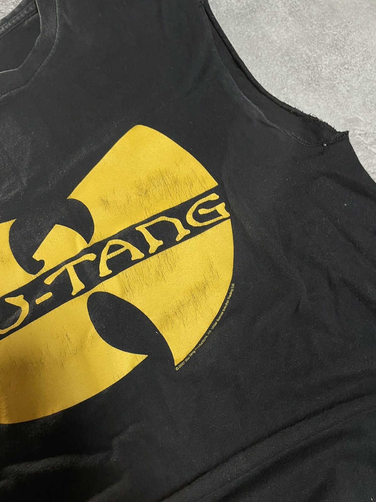 Vintage Wu tang sleeveless 2007 Vintagewu tang clan cut distressed Size US S / EU 44-46 / 1 - 2 Thumbnail