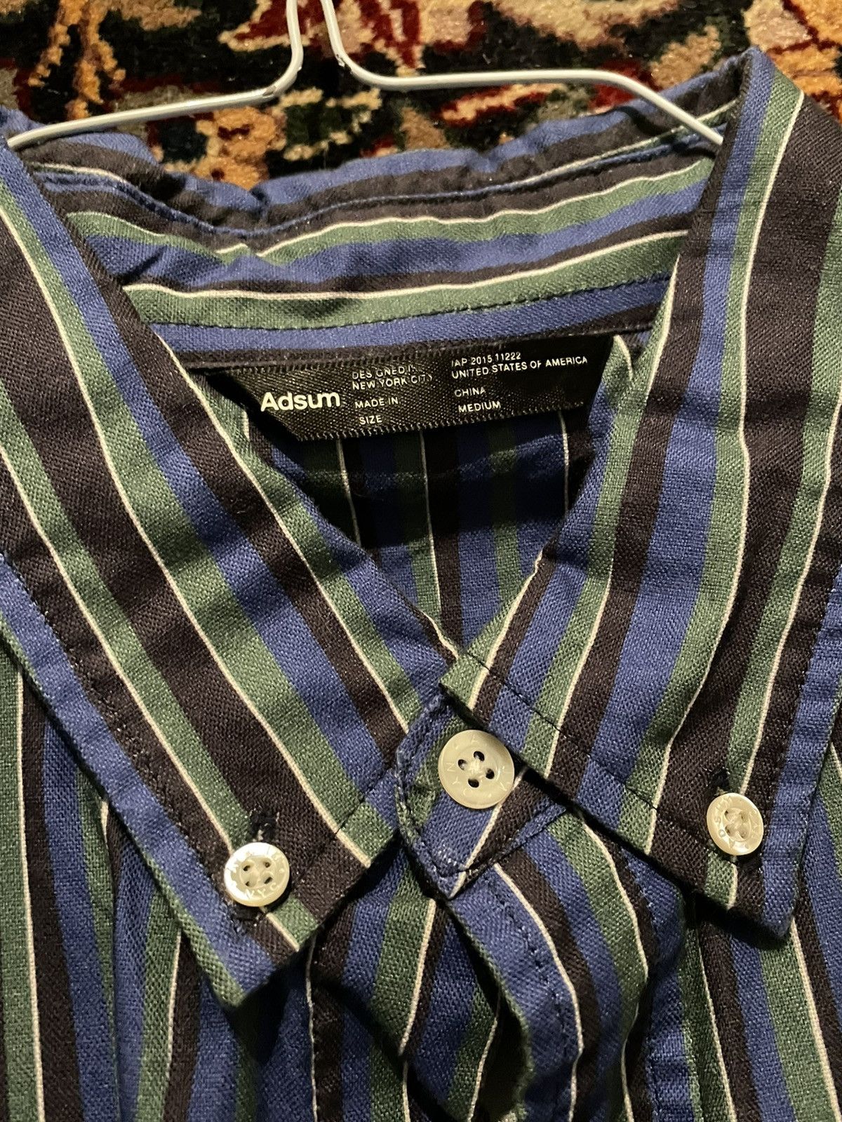 Adsum Adsum x Book Works - Jazz Striped Button Down Size US M / EU 48-50 / 2 - 3 Thumbnail