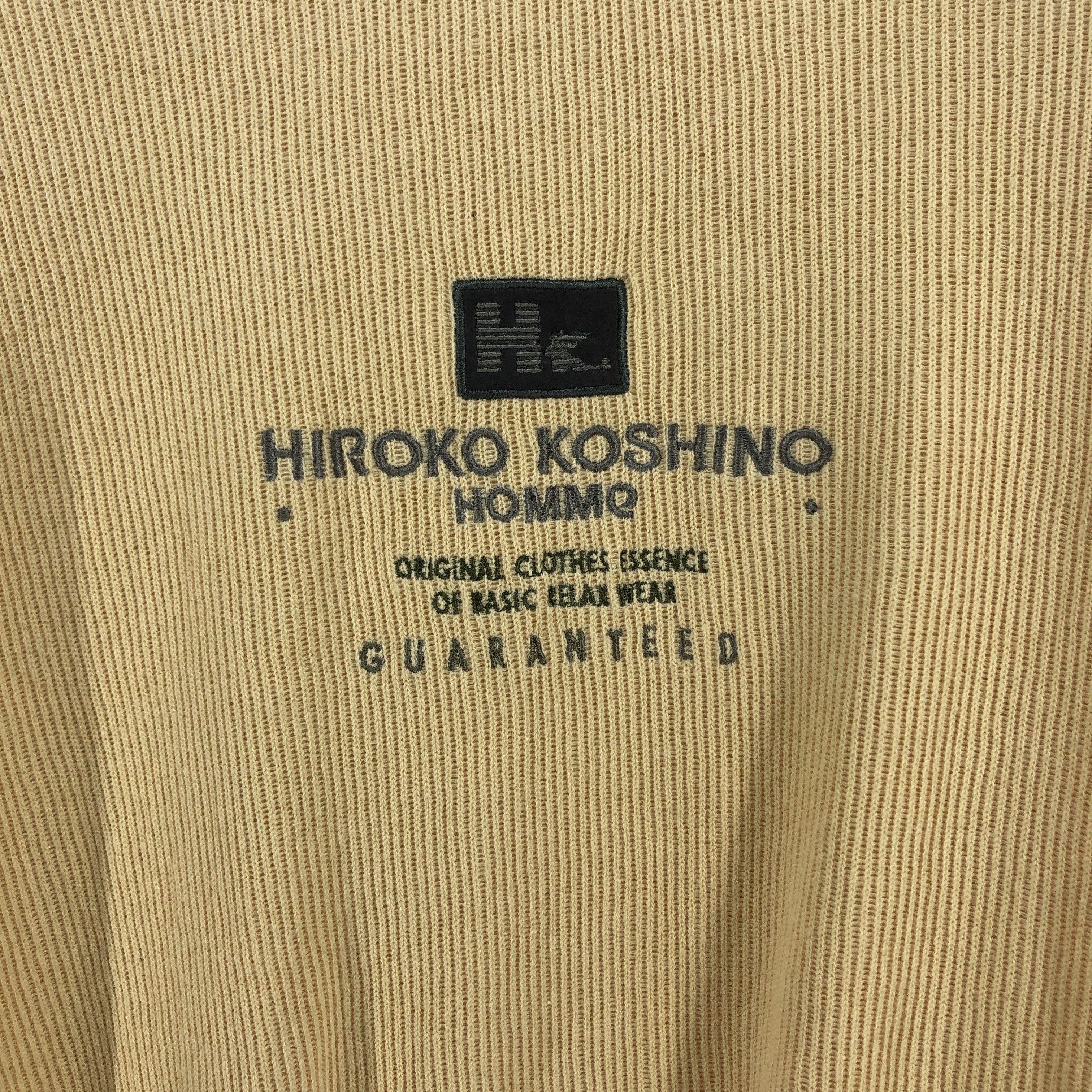 Hiroko Koshino Homme HIROKO KOSHINO HOMME Crew Neck Sweatshirt #0723/AF Size US L / EU 52-54 / 3 - 2 Thumbnail