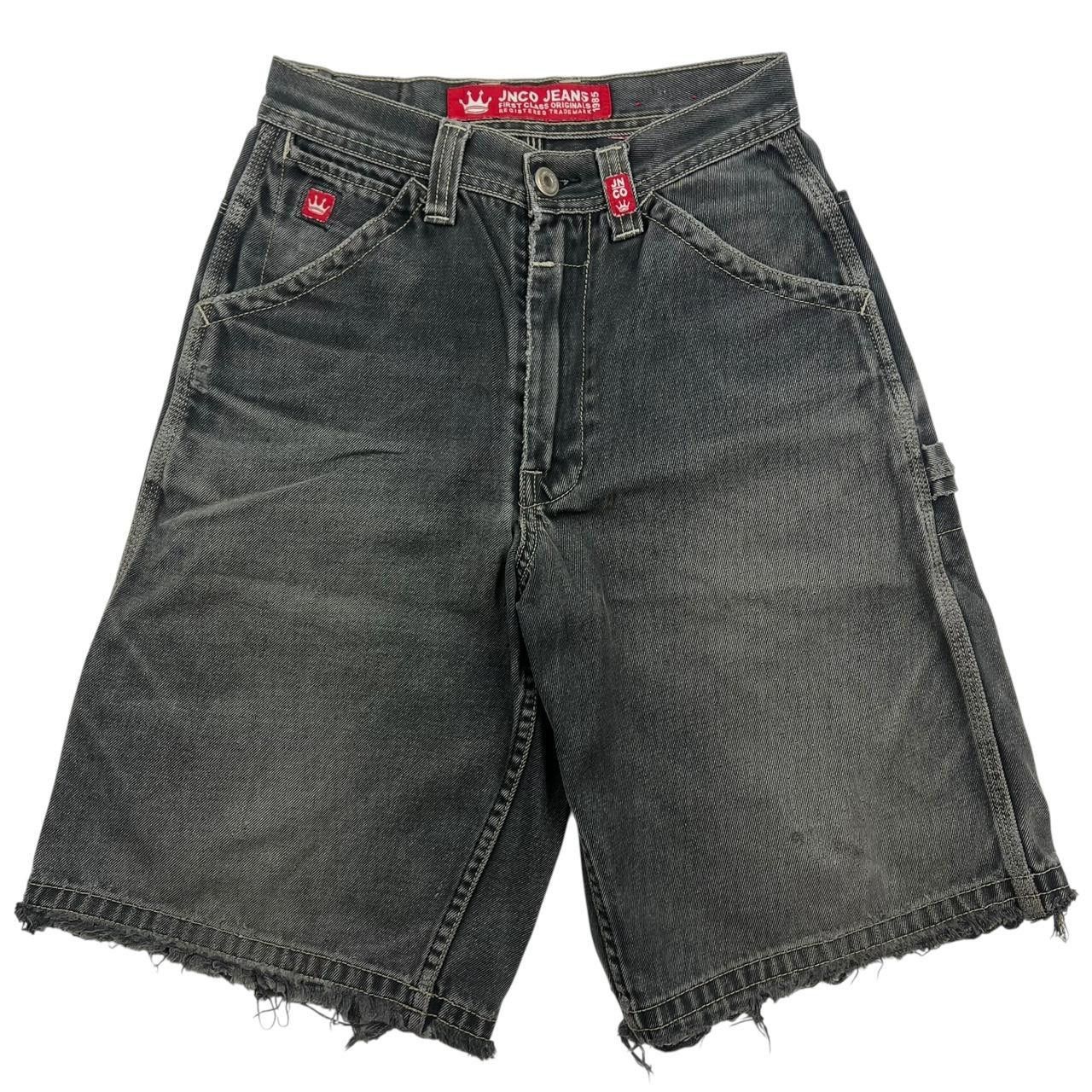 JNCO Vintage Jnco Embroidered Denim Shorts / Jorts - Waist: 27” Size US 27 - 2 Thumbnail