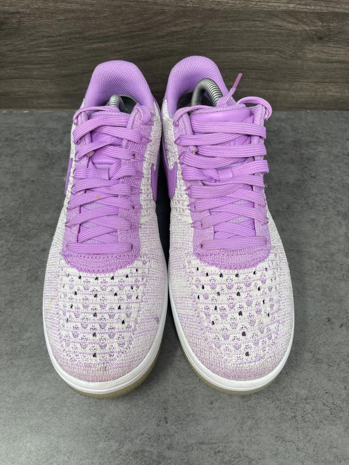 Nike Nike Air Force 1 Flyknit Sneakers Womens Size 9.5 Fuschia Size US 9.5 / IT 39.5 - 3 Thumbnail