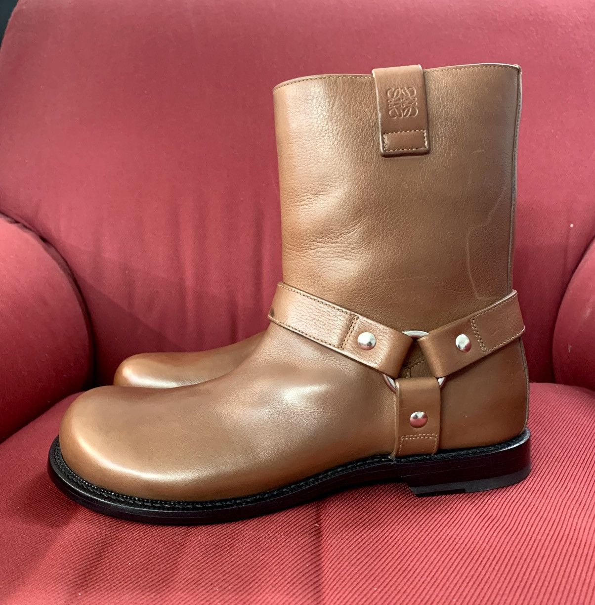 Loewe Loewe Campo Biker Boots Size US 7 / EU 40 - 3 Thumbnail