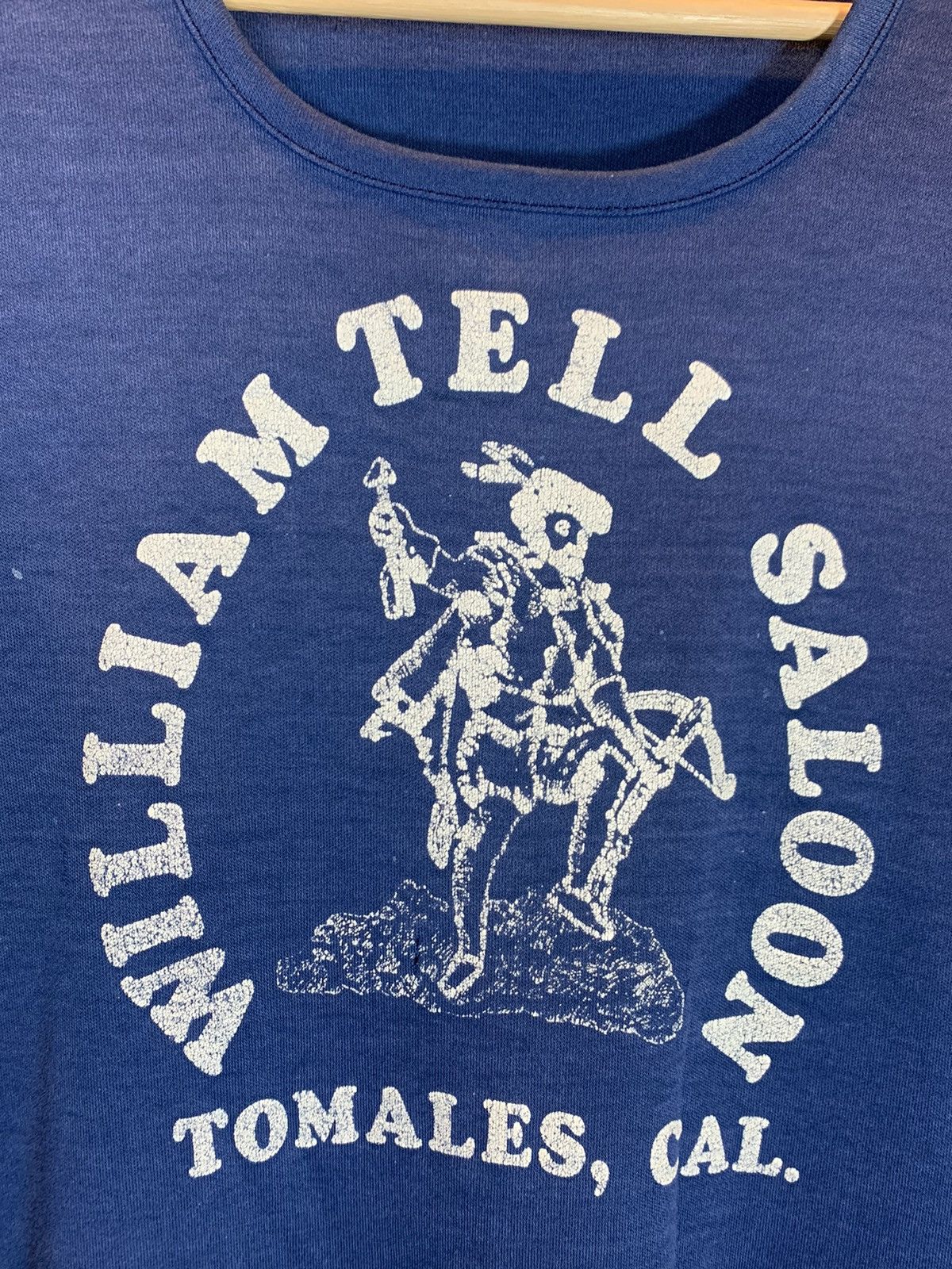 Vintage *RARE* Vintage 60’s William Tell Saloon Tomales Cali T-Shirt Size US L / EU 52-54 / 3 - 2 Thumbnail