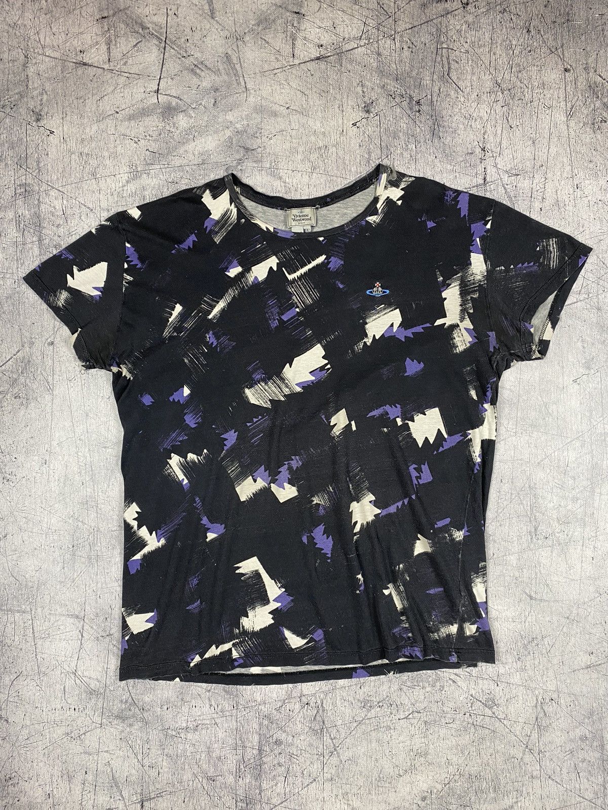 Other Vivienne Westwood Designer Distressed T Shirt Tee Size US L / EU 52-54 / 3 - 2 Thumbnail