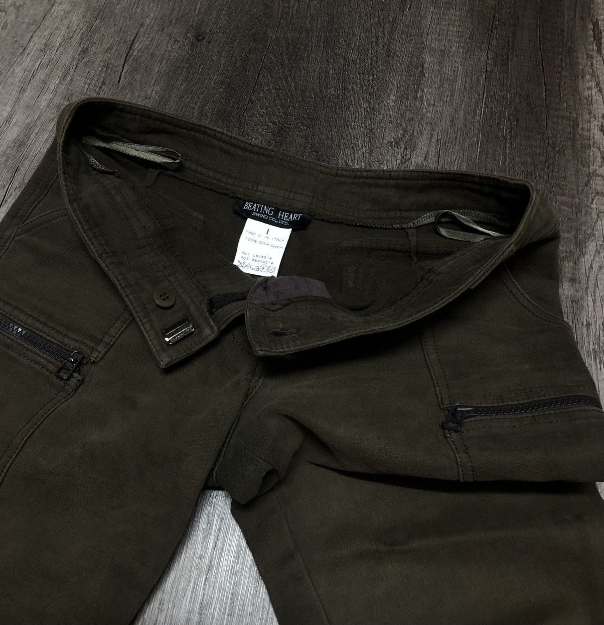 Designer × Japanese Brand Beating Heart Swing Co Ltd Multipocket Bush Pants Size 29" - 13 Thumbnail