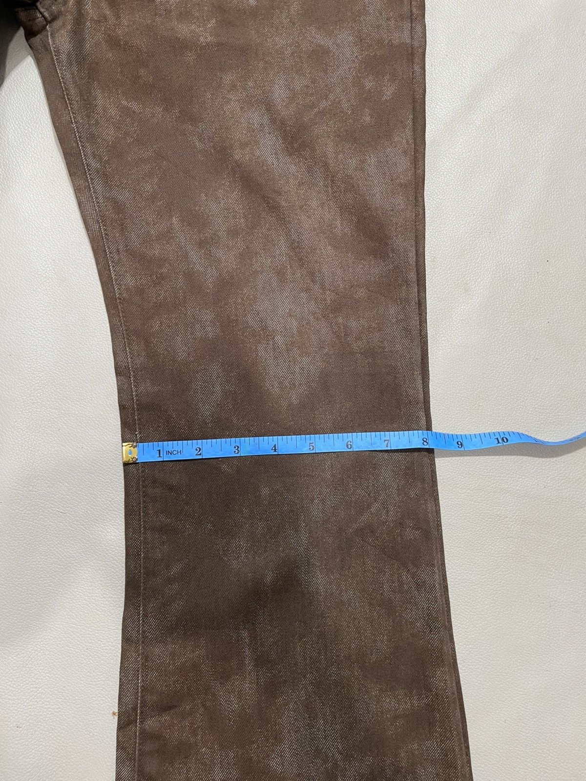 Le Grande Bleu (L.G.B.) Semantic Abstract Flare Jeans Mudwash tornado mart style Size US 29 - 11 Thumbnail