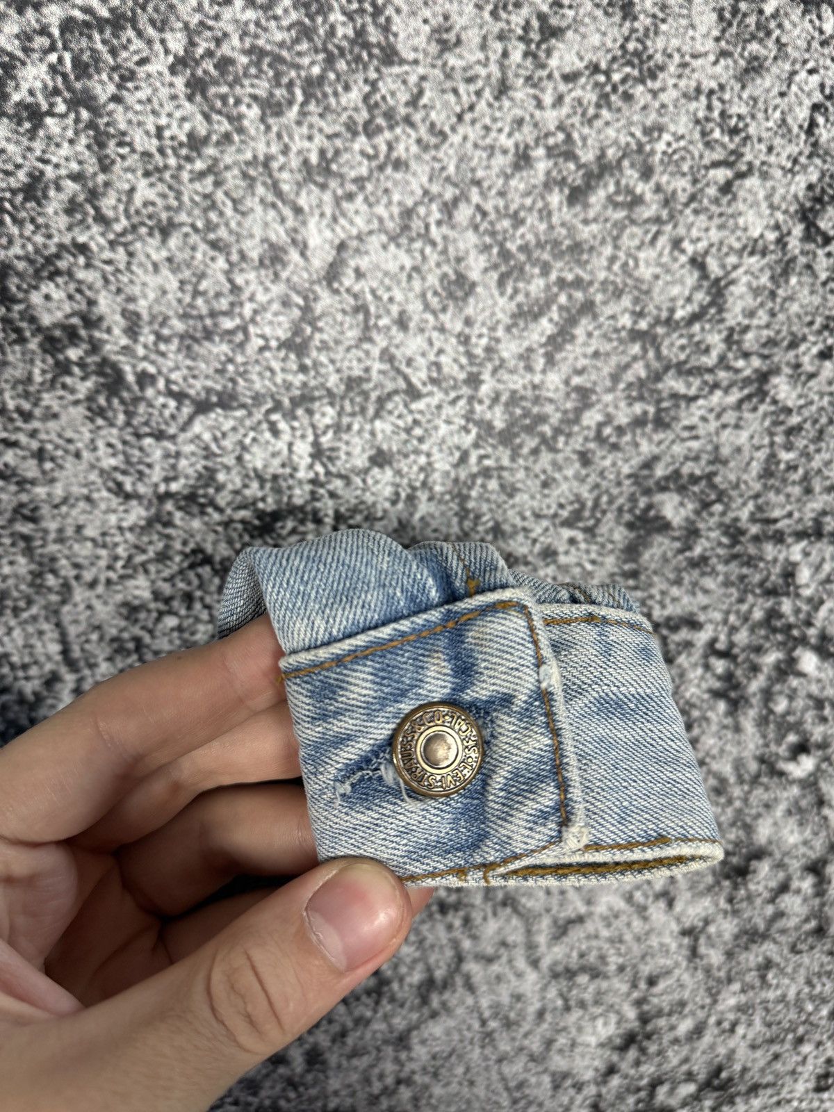 Levi's Vintage Levis Denim Jean Jacket For Girls 90s Retro Size XS Size XXS / US 00 / IT 34 - 18 Thumbnail