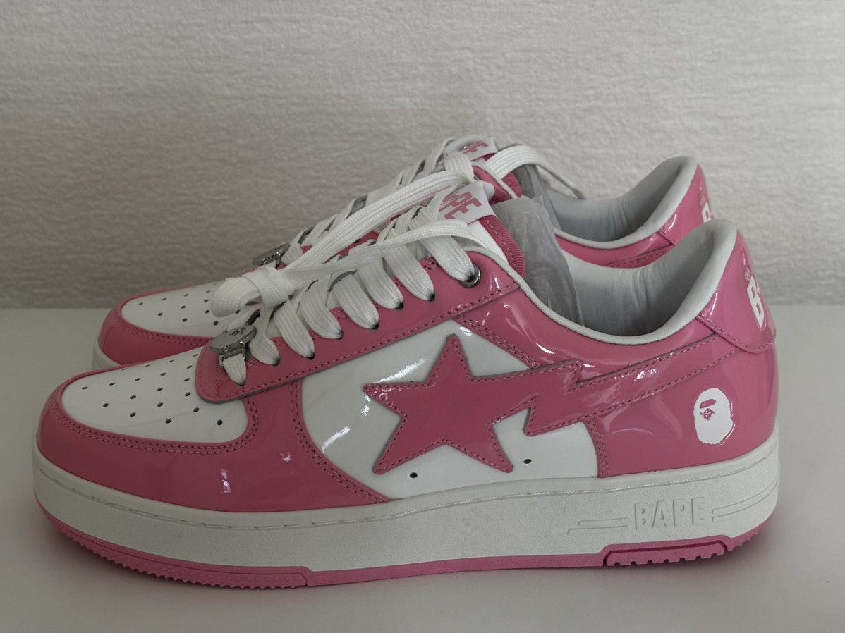 Bape Authentic ape bape bape sta #5 pink 10 new bapesta Size US 10 / EU 43 - 9 Thumbnail