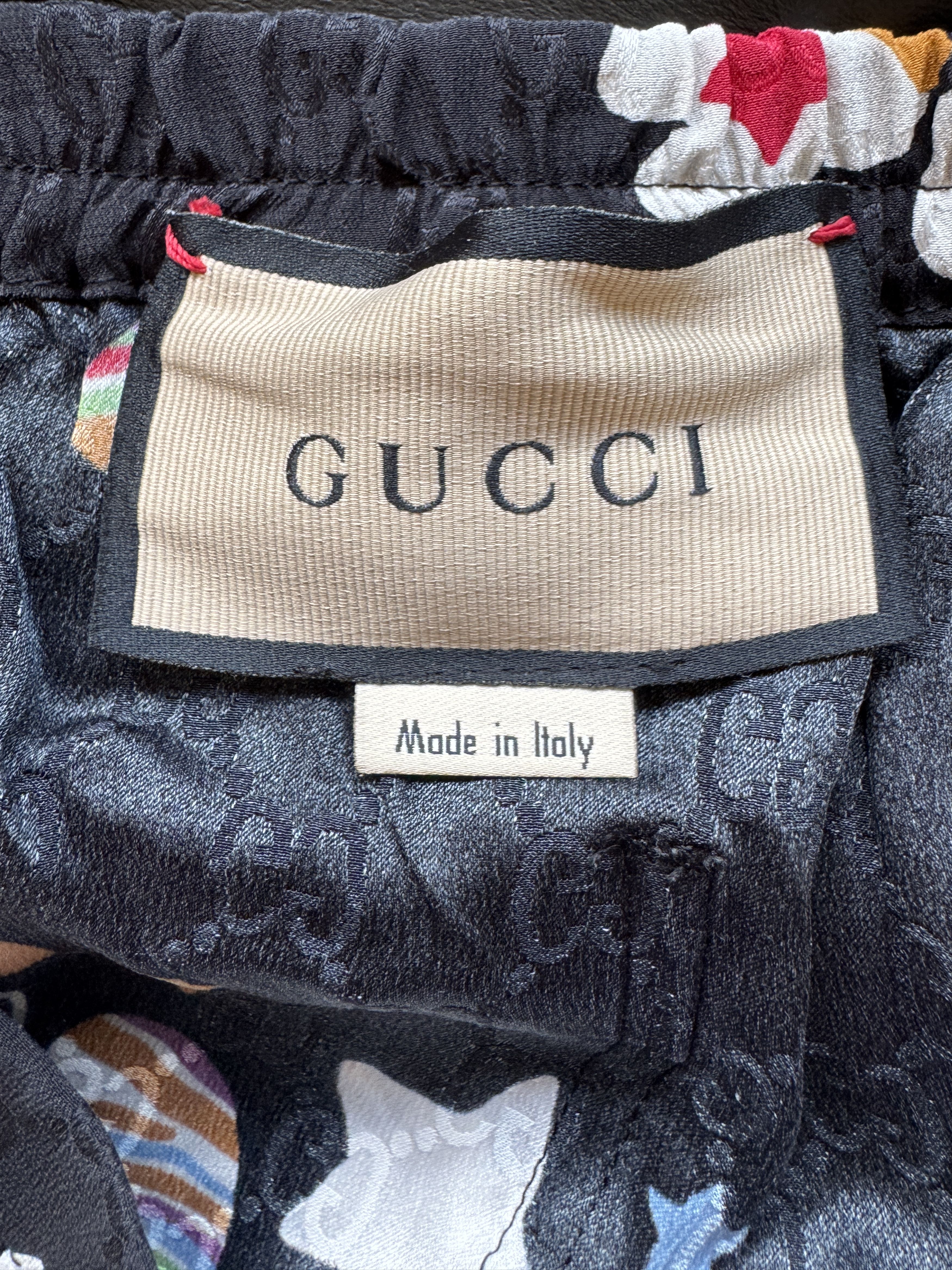 Gucci Fantasia Monogram Silk Shorts Size US 32 / EU 48 - 20 Thumbnail