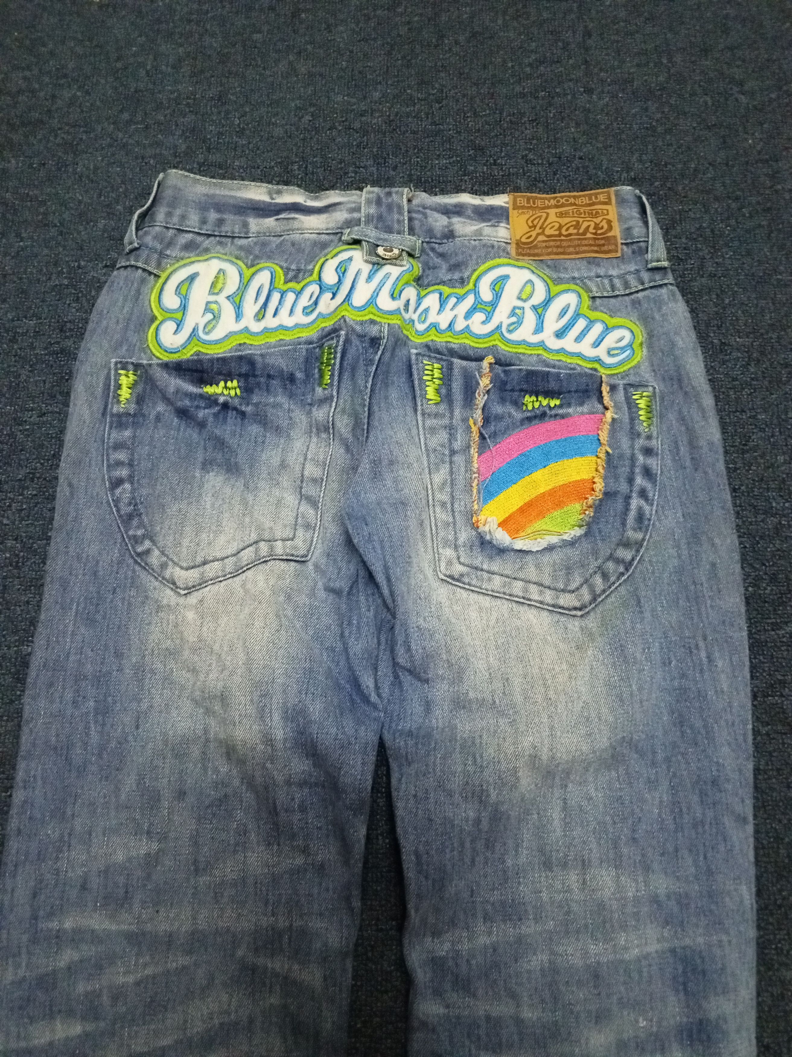 If Six Was Nine Bluemoonblue jeans rare Size 29" - 1 Thumbnail