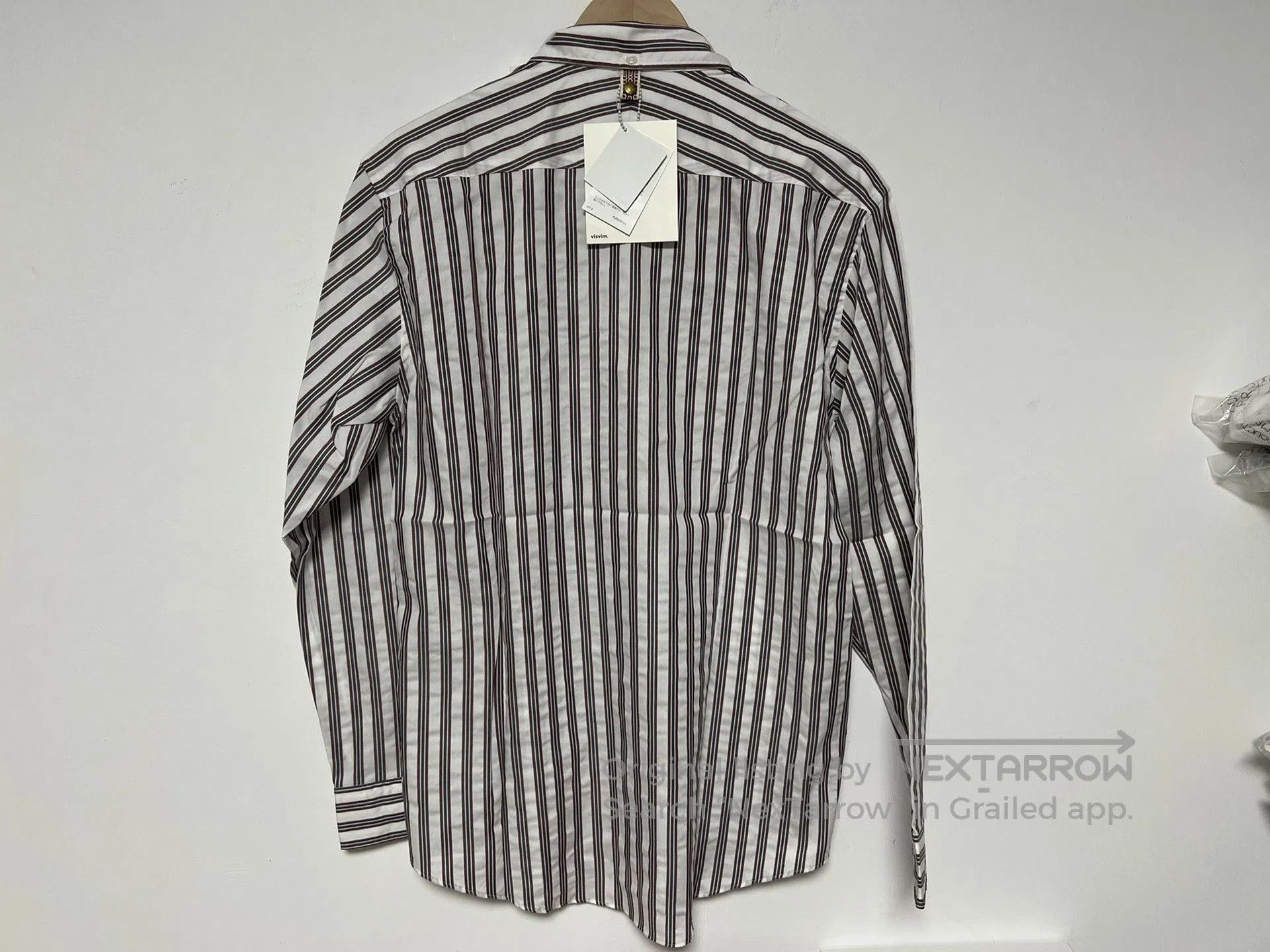 Visvim visvim v+v b.d Striped Shirt. Size US L / EU 52-54 / 3 - 3 Thumbnail