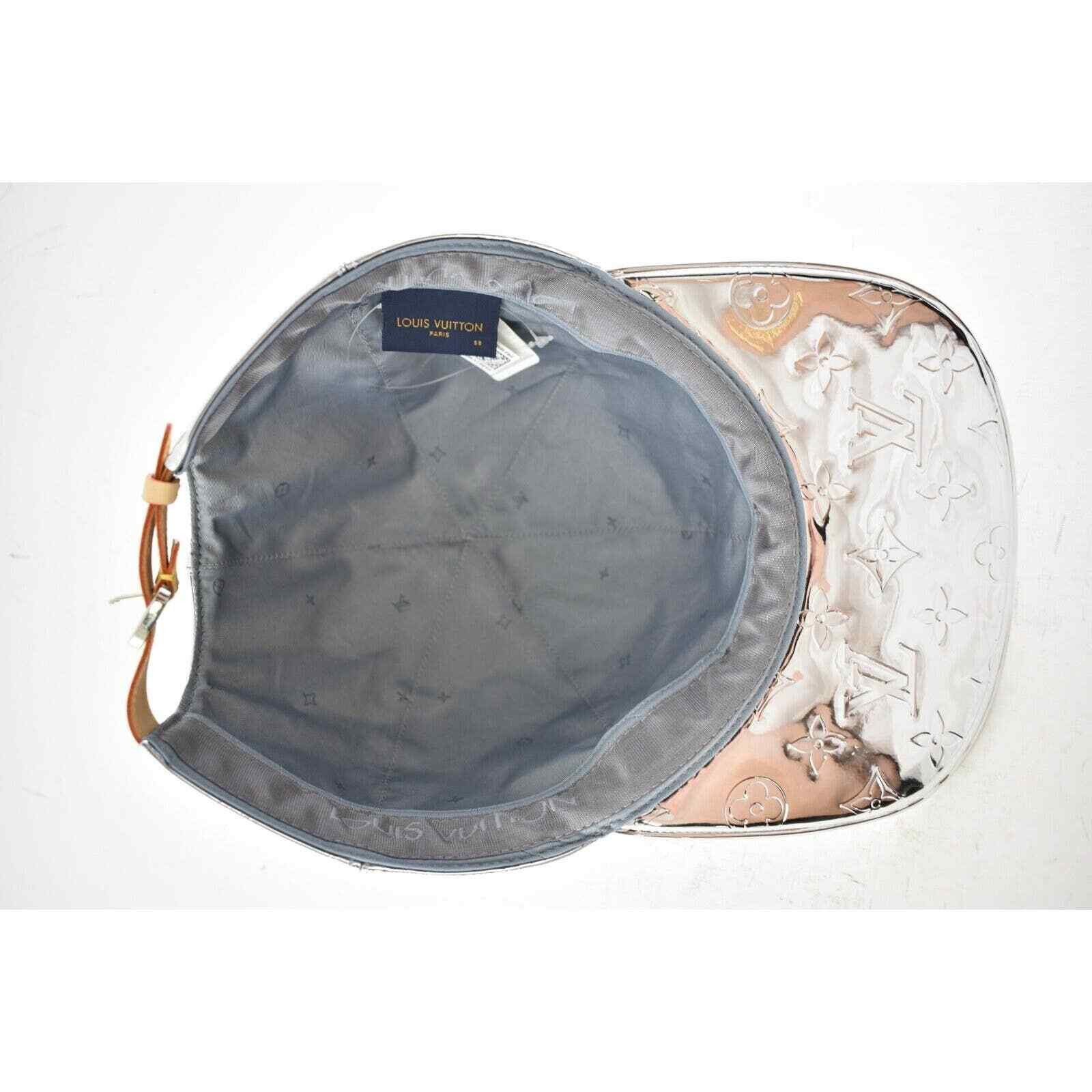 Louis Vuitton Louis Vuitton Monogram Logo Miroir Sun Baseball Hat 58cm Size ONE SIZE - 12 Thumbnail