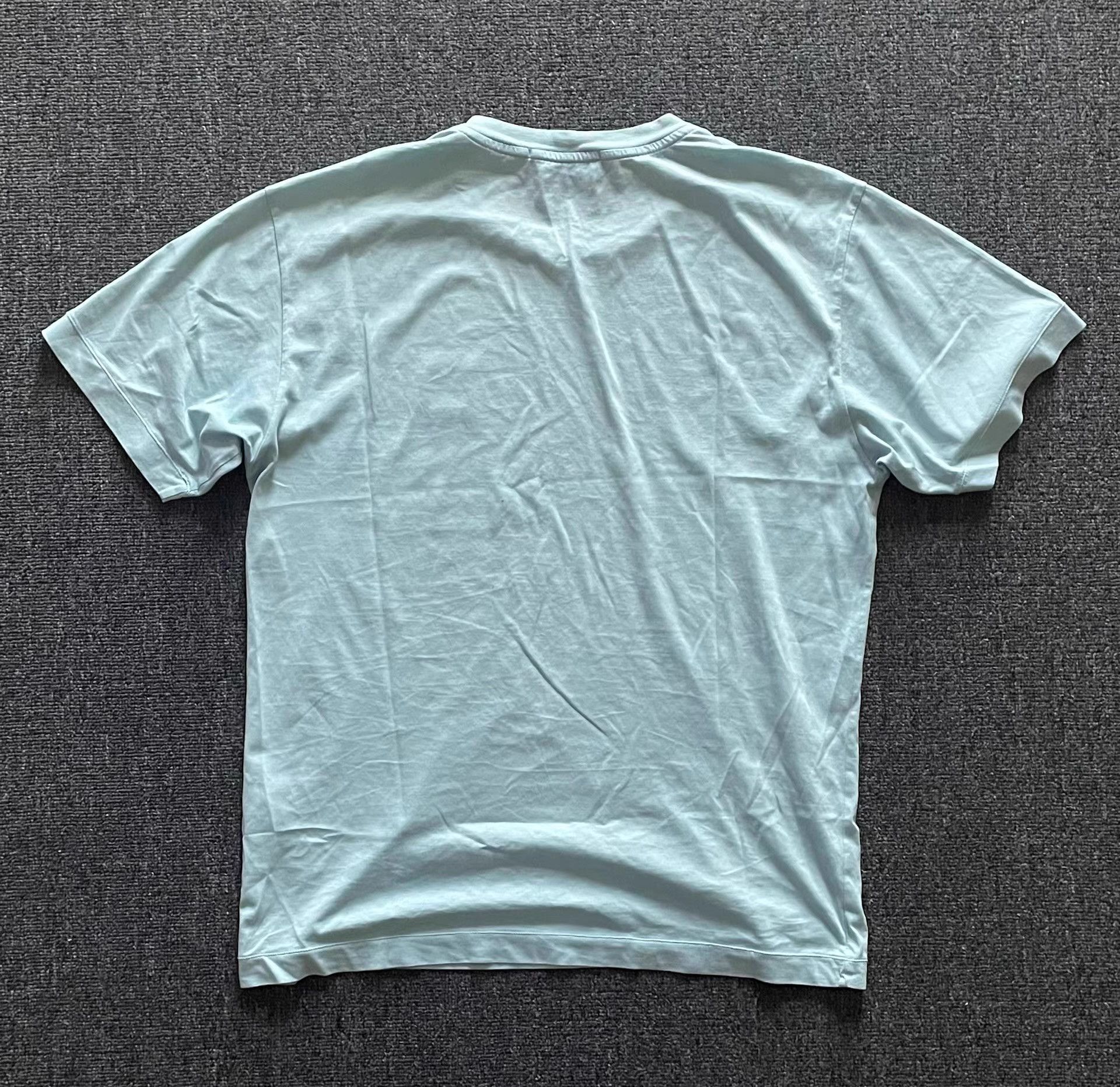 Stone Island Stone Island light blue short-sleeve T-shirt Q4 Size US M / EU 48-50 / 2 - 2 Thumbnail